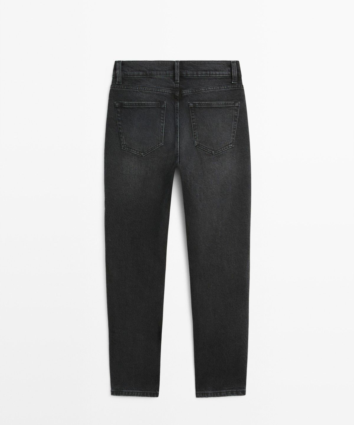마시모두띠(MASSIMO DUTTI) 미드라이즈 슬림 크롭 핏 진