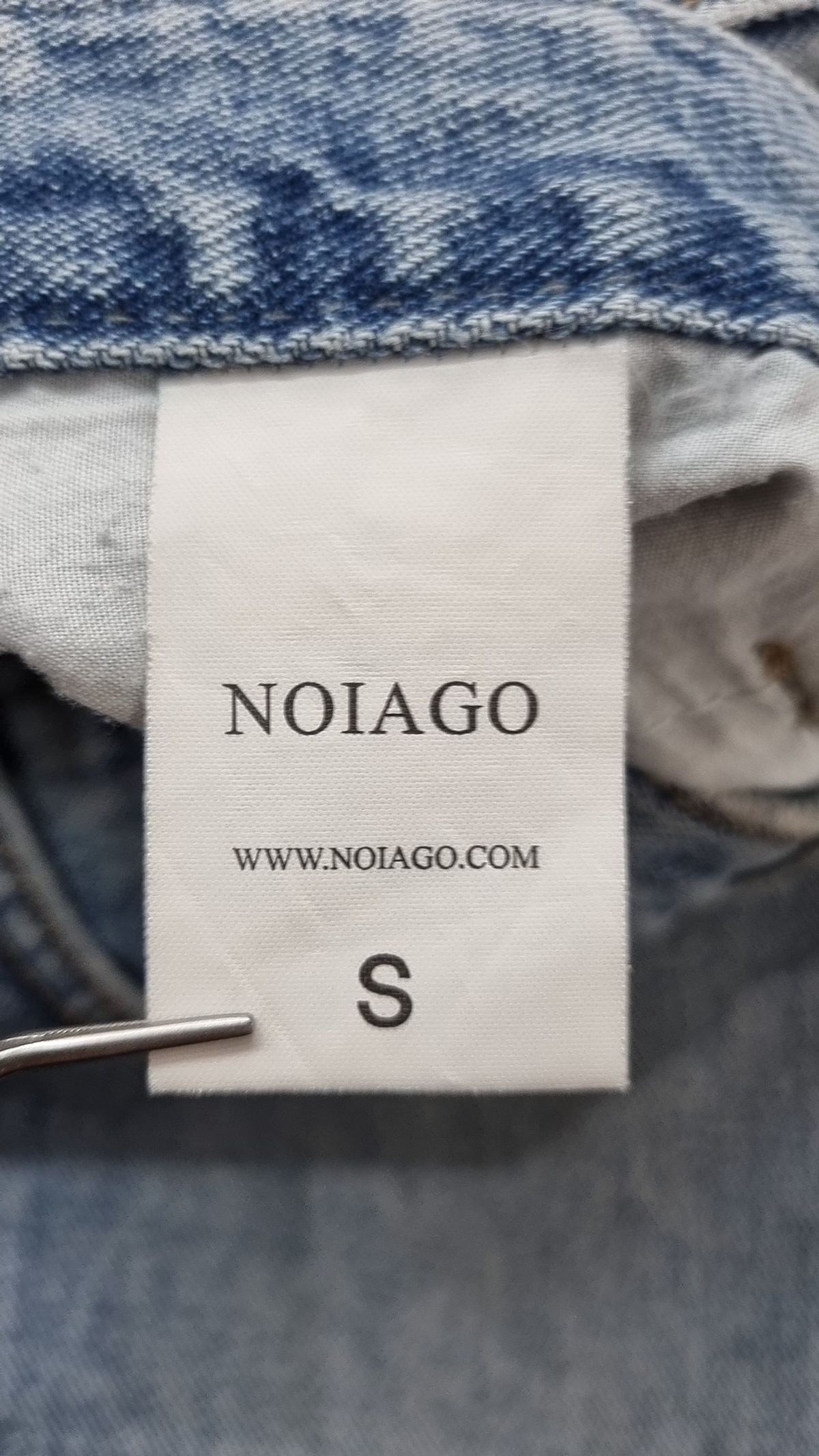 노이아고(NOIAGO) 청/데님 팬츠 S
