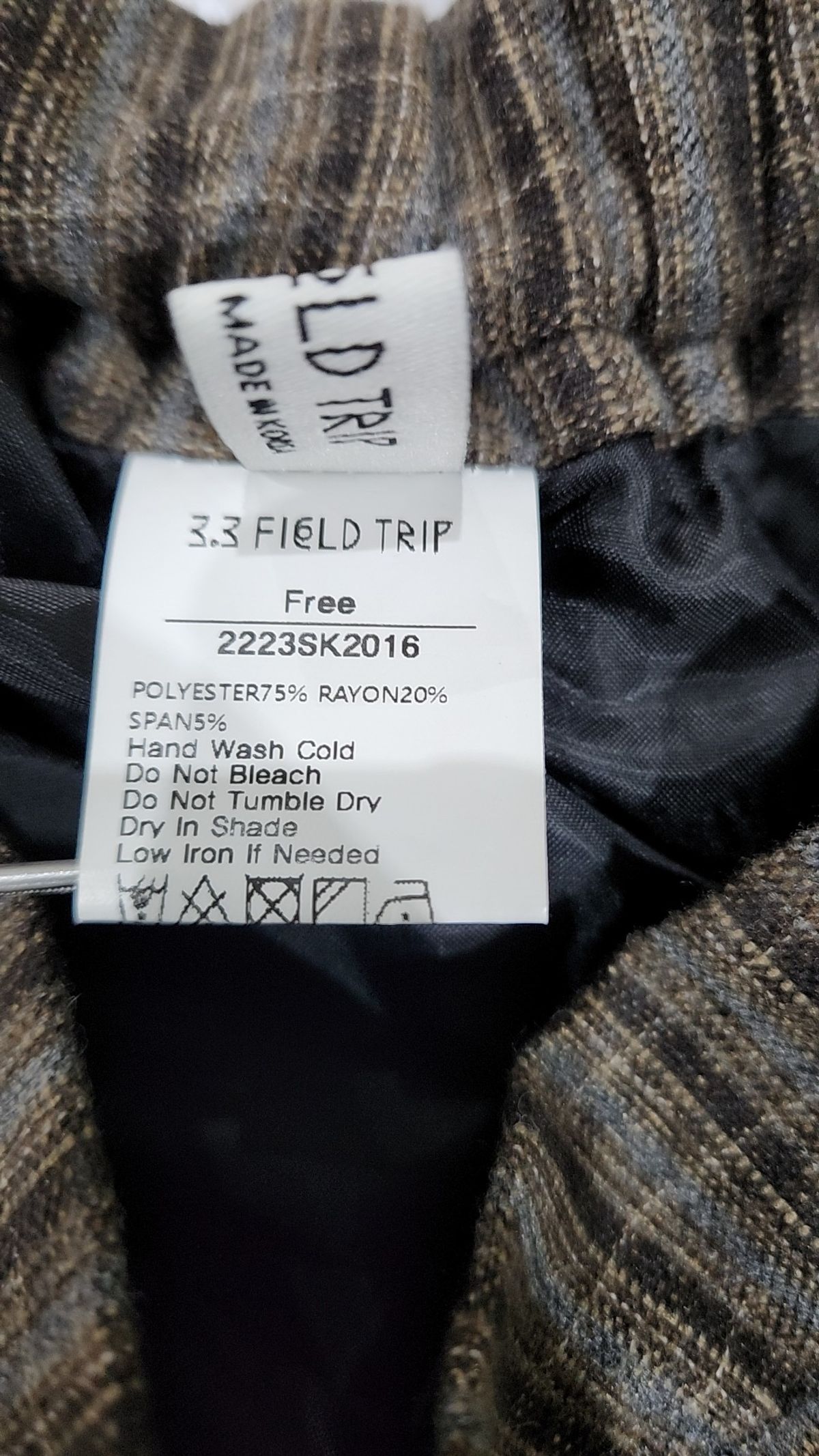3.3 필드트립(3.3 FIELD TRIP) 미니스커트 FREE