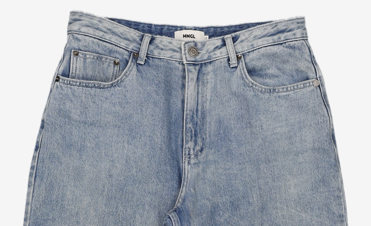 엠엠지엘(MMGL) DENIM FLARED PANTS (BLACK) 3