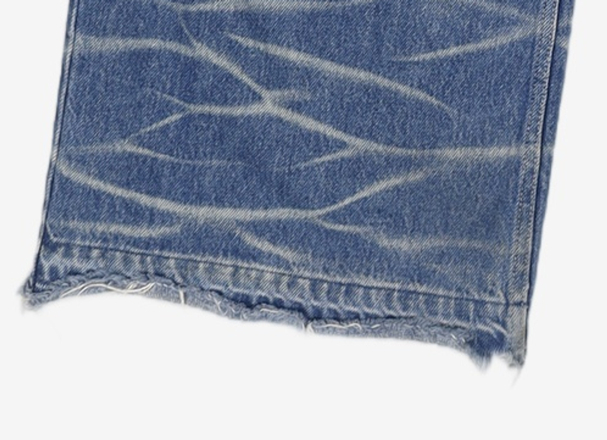 엠엠지엘(MMGL) DENIM FLARED PANTS (BLACK) 3