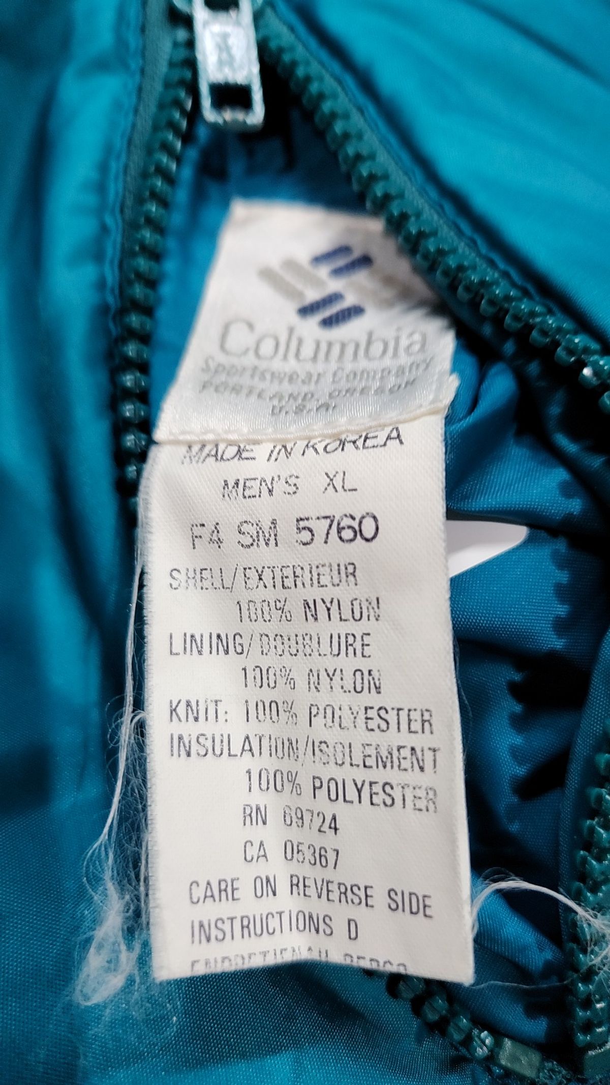 컬럼비아(COLUMBIA) 숏 패딩/숏 헤비 아우터 XL