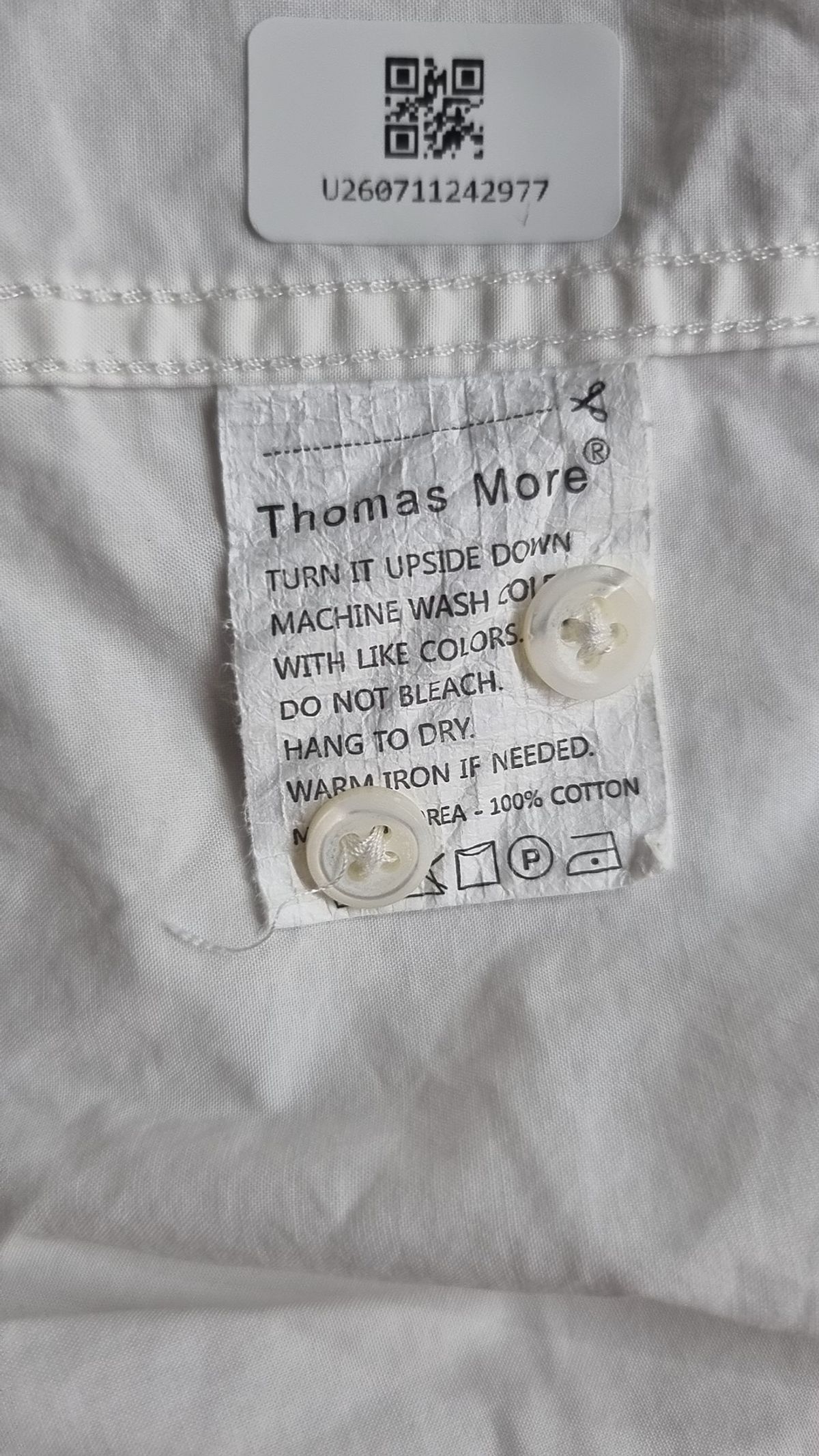 토마스모어(THOMASMORE) 캐주얼 셔츠 L