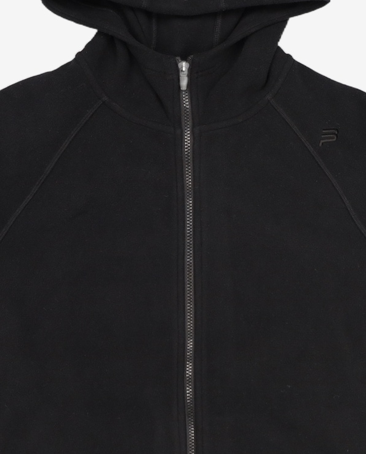 빈폴 스포츠(BEANPOLE SPORT) Unisex 블랙 베이직 로고 후드 집업 (BO9841J015) 100