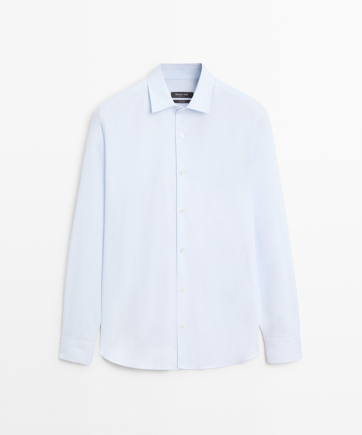 마시모두띠(MASSIMO DUTTI) 레귤러 핏 100% 코튼 셔츠
