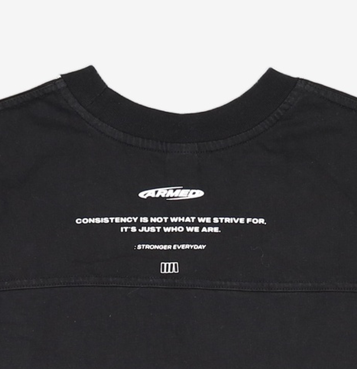 암드(ARMED) ARMED 테이프 메쉬 오버핏 T-SHIRT [블랙] M