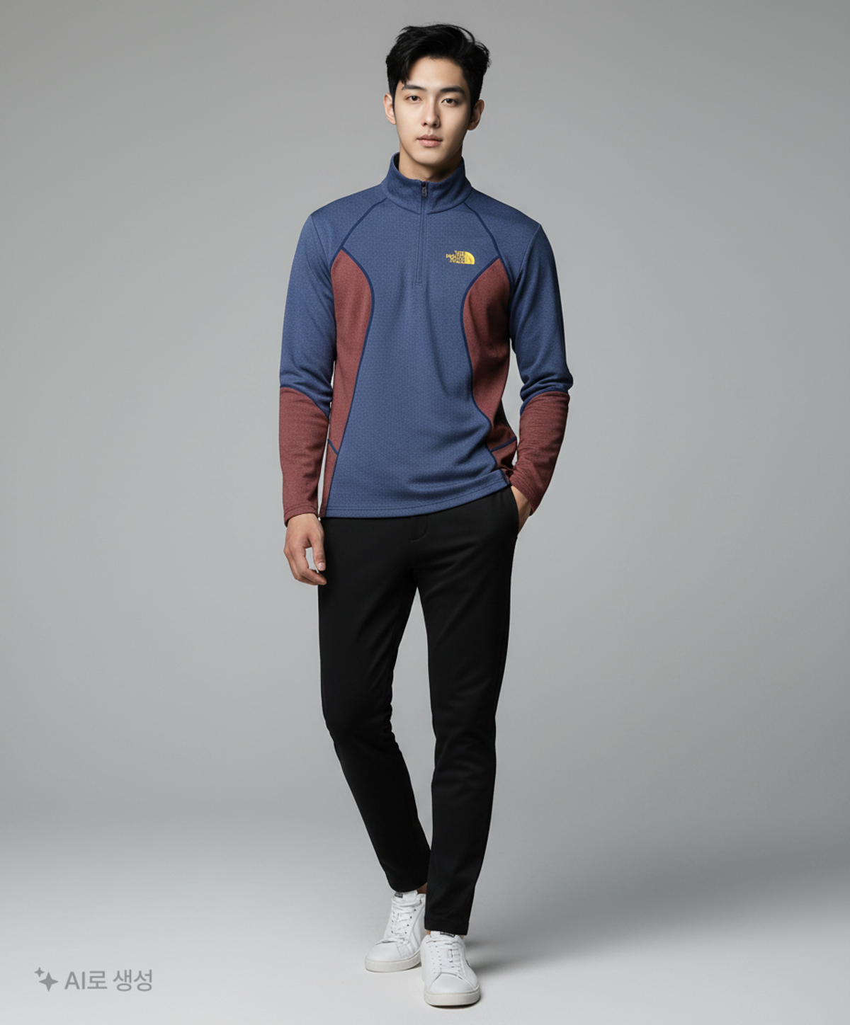 노스페이스(THE NORTH FACE) 긴소매 티셔츠 90