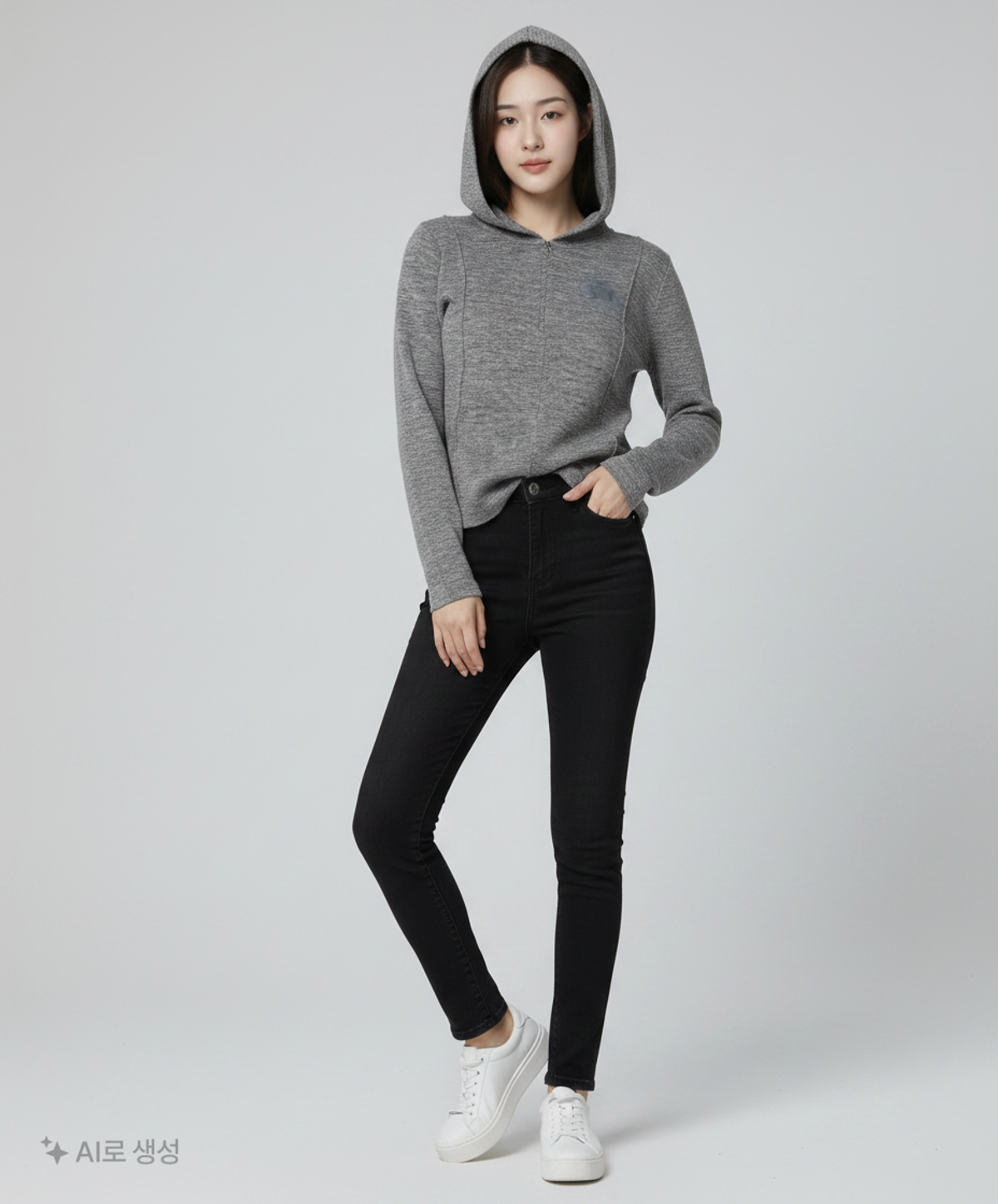 헨더(HANDER) 후드 티셔츠