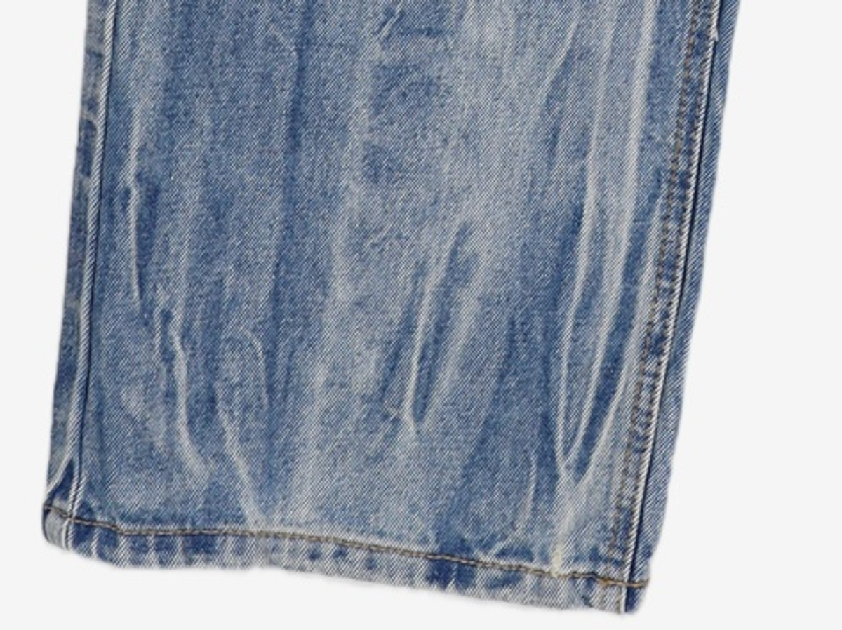 데케트(DECET) Mid Rise Wide Jeans DCPT027BlueCenter 30