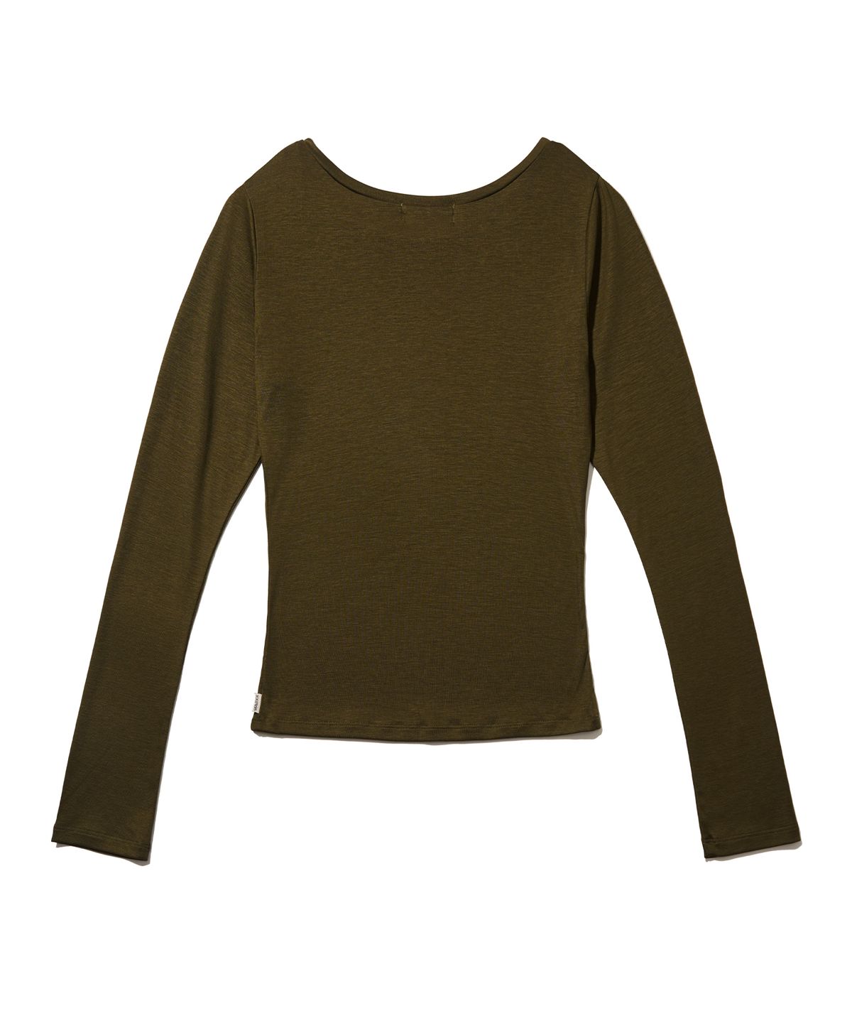 유희(YOUHEE) TYPOGRAPHY LONG SLEEVE_KHAKI