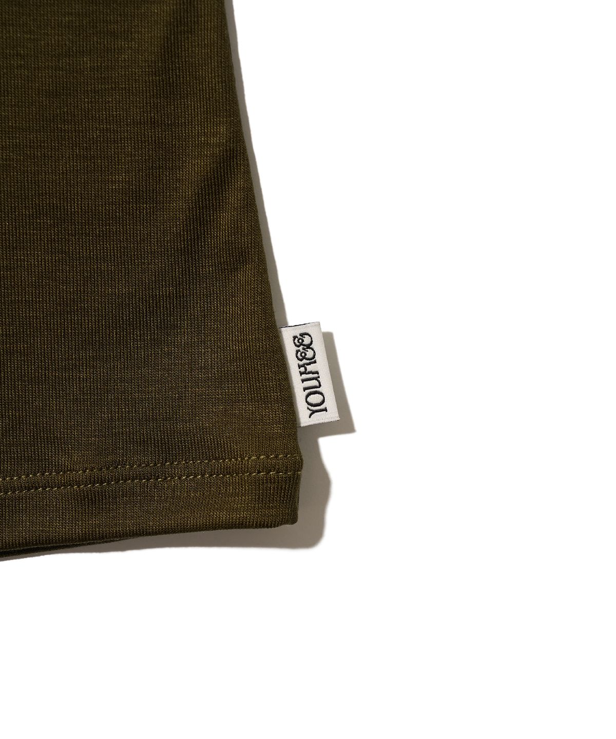 유희(YOUHEE) TYPOGRAPHY LONG SLEEVE_KHAKI