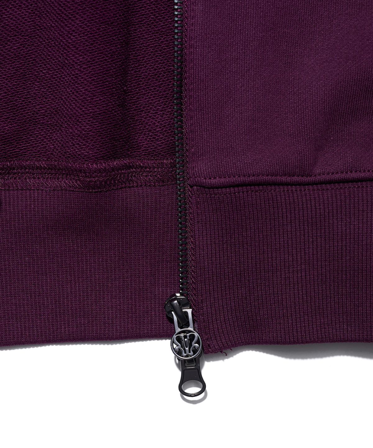 유희(YOUHEE) [아네딘X유희] LACE TRIMMED HOOD ZIP-UP_PURPLE