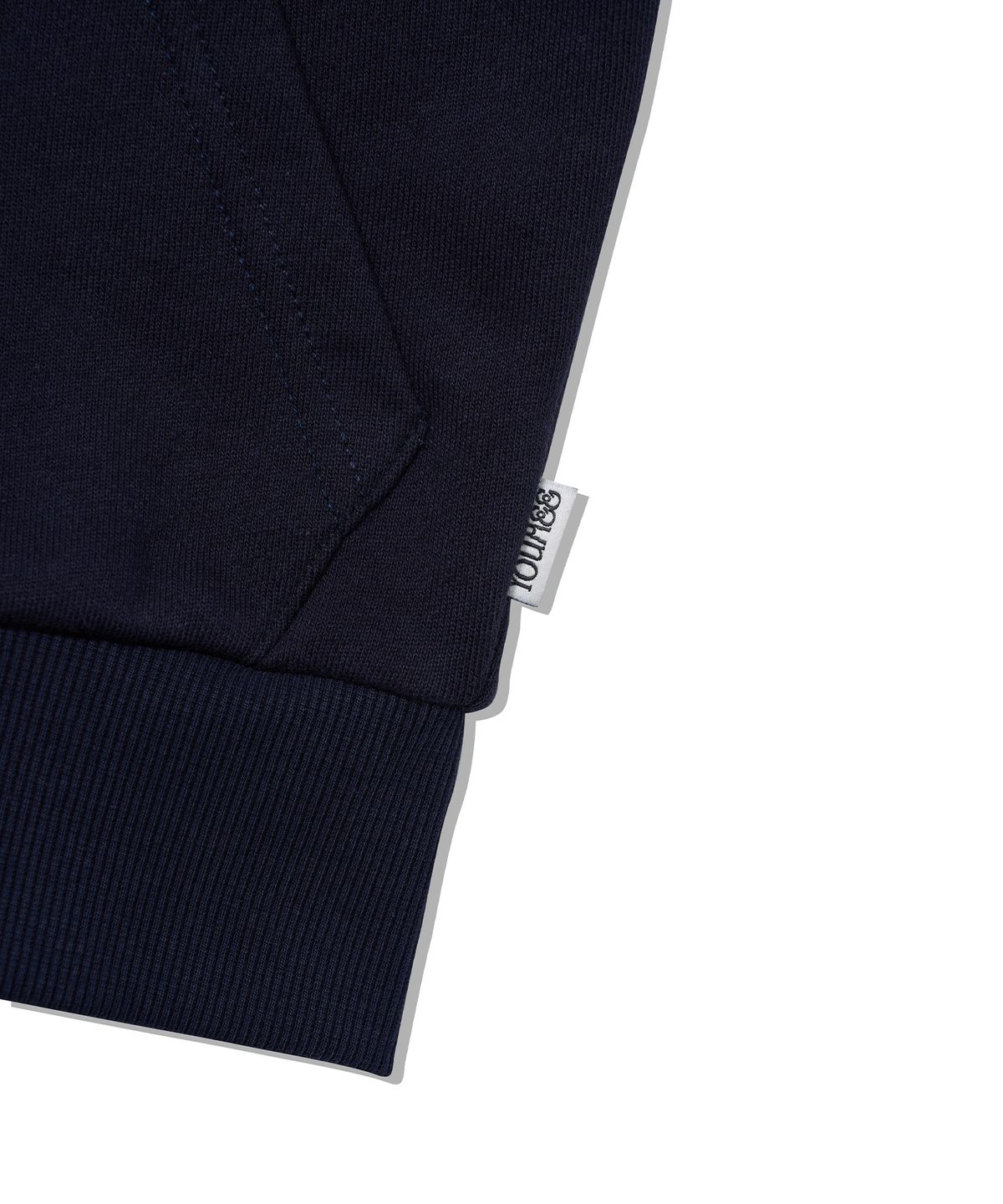 유희(YOUHEE) CHECK YH HOOD ZIP-UP_NAVY