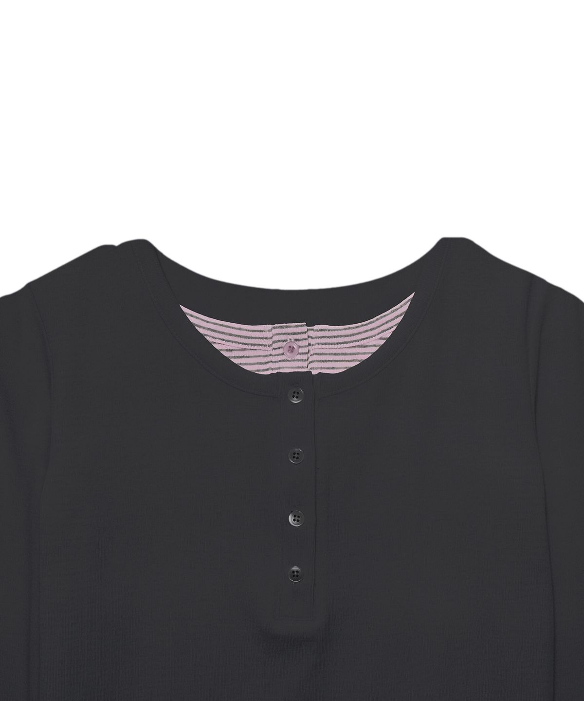 유희(YOUHEE) ESSENTIAL LAYERED LONG SLEEVE_CHARCOAL