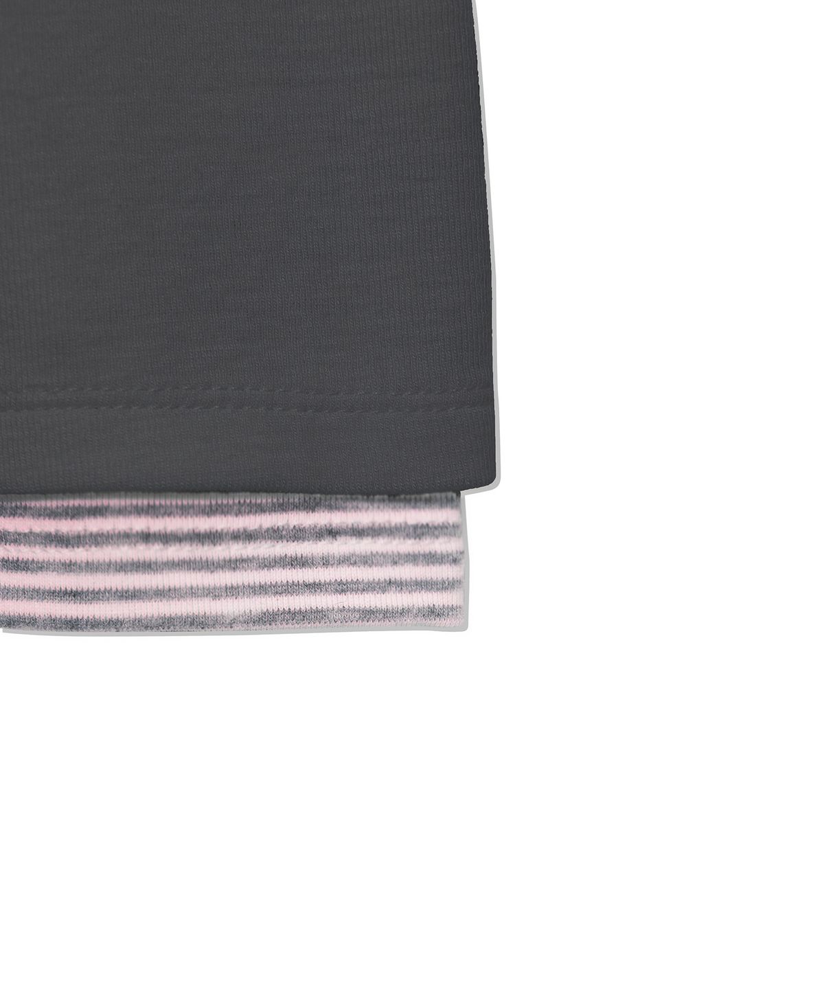 유희(YOUHEE) ESSENTIAL LAYERED LONG SLEEVE_CHARCOAL