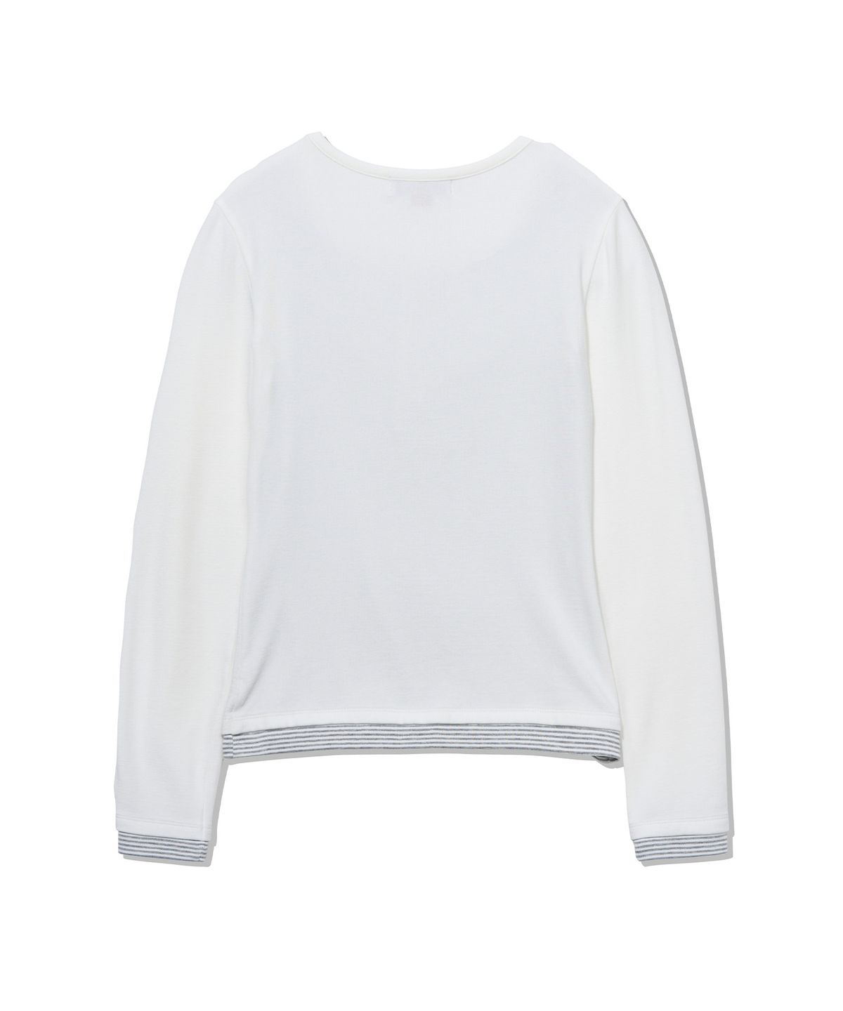 유희(YOUHEE) ESSENTIAL LAYERED LONG SLEEVE_WHITE