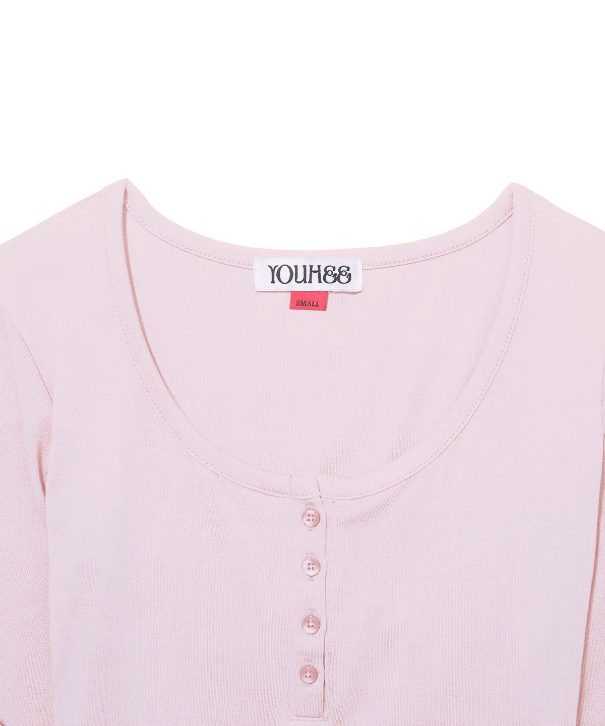 유희(YOUHEE) [주영X유희] LACE LAYERED LONG SLEEVE_PINK