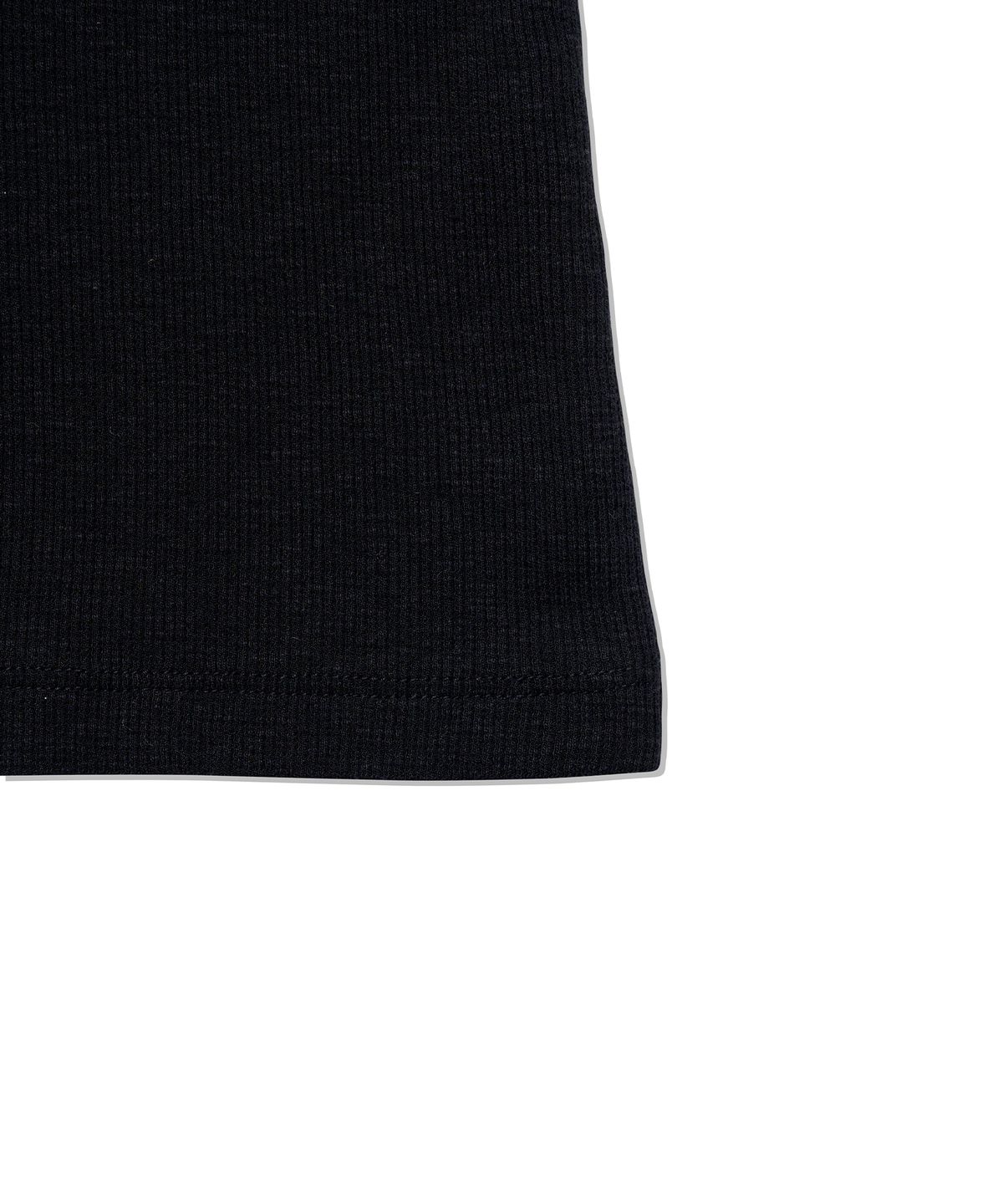 유희(YOUHEE) ESSENTIAL LOOSE FIT BUTTON LONG SLEEVE_BLACK
