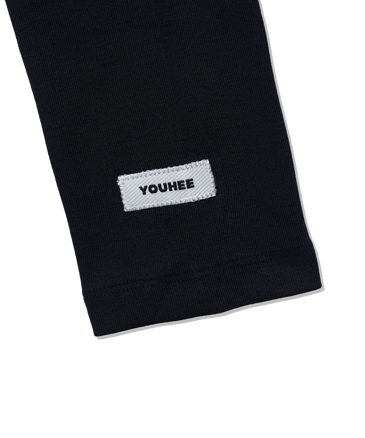 유희(YOUHEE) ESSENTIAL DIAGONAL LONG SLEEVE_BLACK