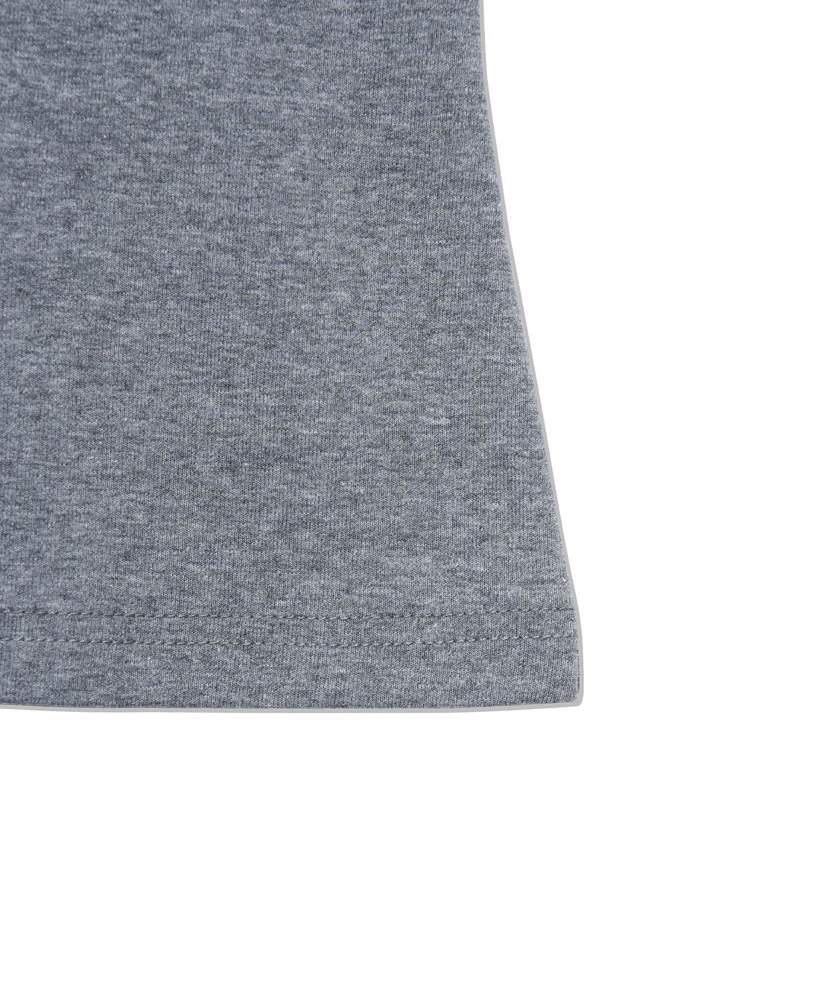 유희(YOUHEE) ESSENTIAL DIAGONAL LONG SLEEVE_MELANGE GREY