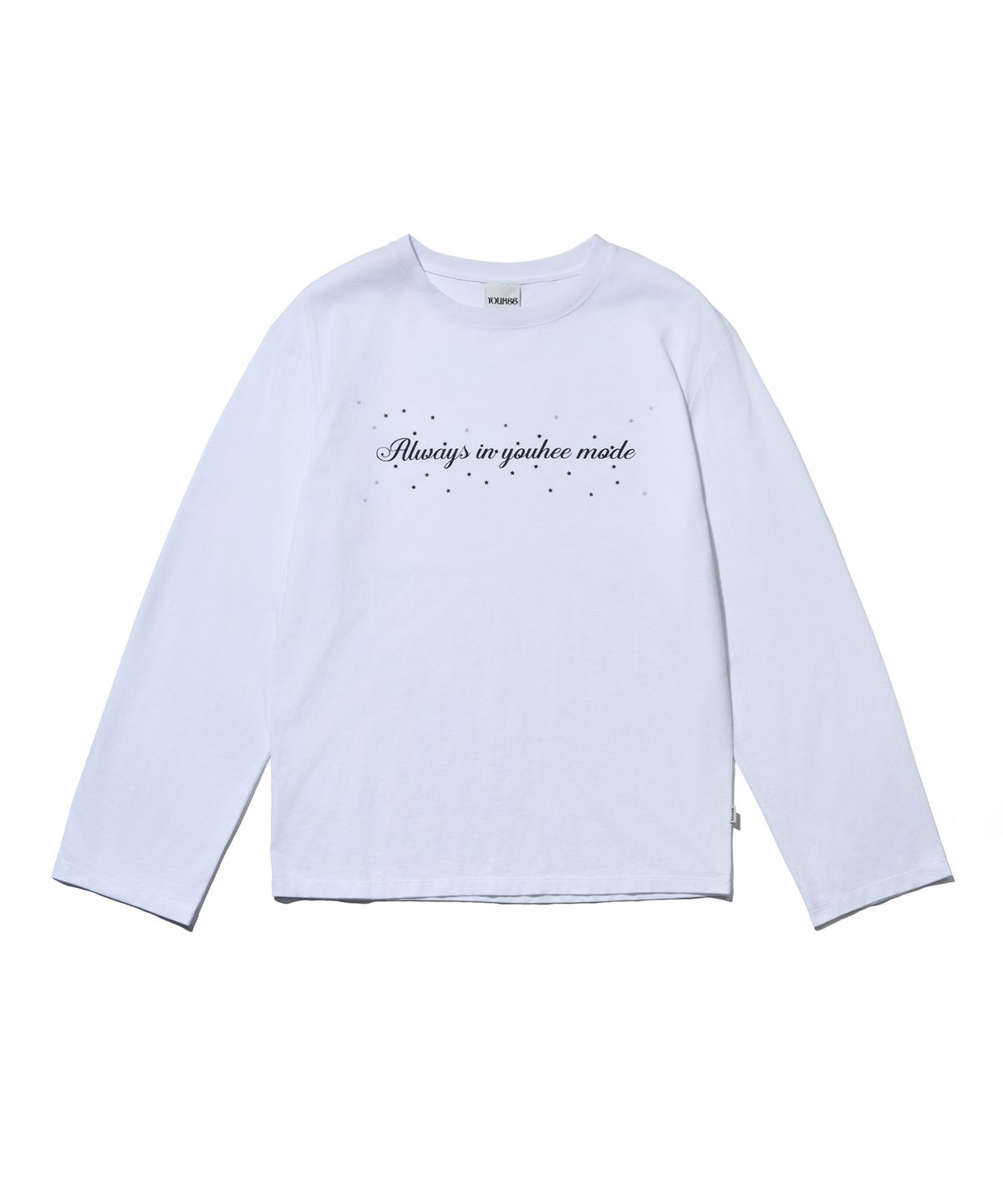 유희(YOUHEE) YOUHEE MODE LOOSE FIT LONG SLEEVE_WHITE