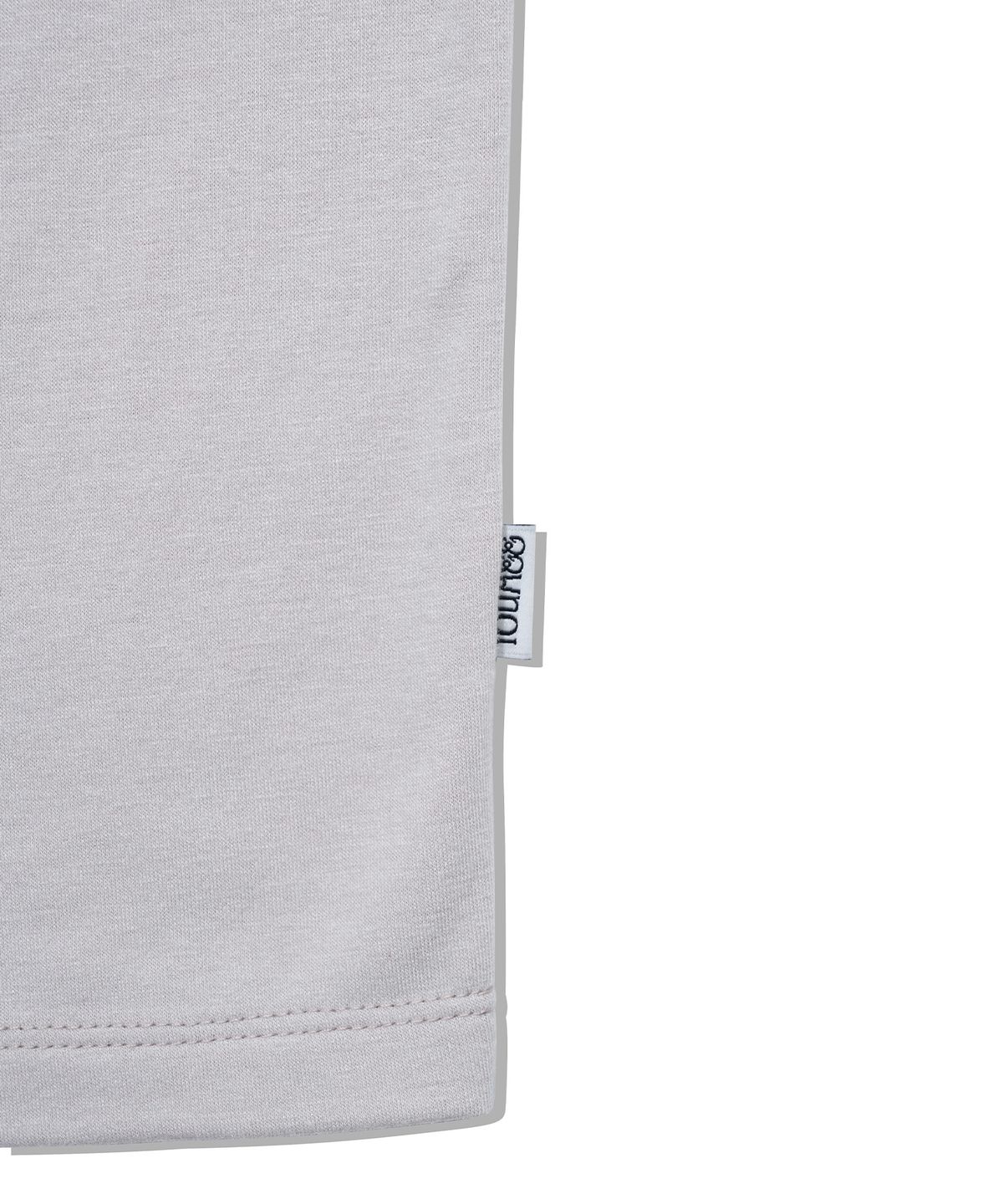 유희(YOUHEE) GLOSSY OFF-SHOULDER LONG SLEEVE_LIGHT GREY