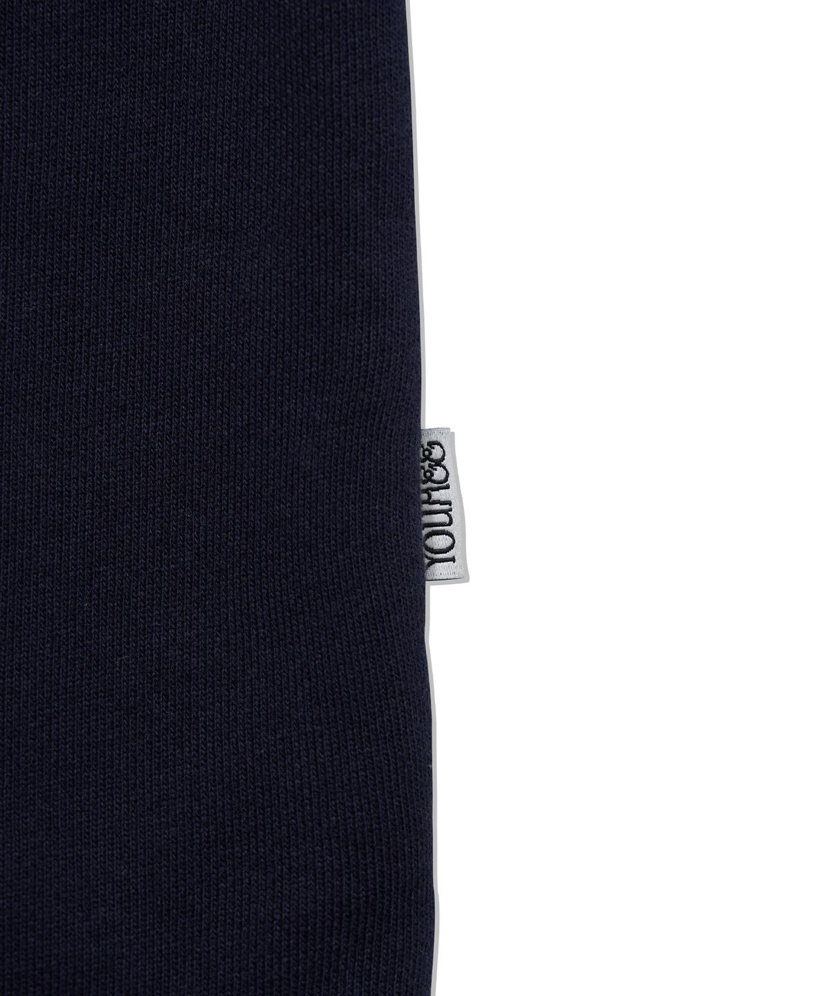 유희(YOUHEE) YOUHEE HEART HALF-NECK SWEATSHIRTS_NAVY
