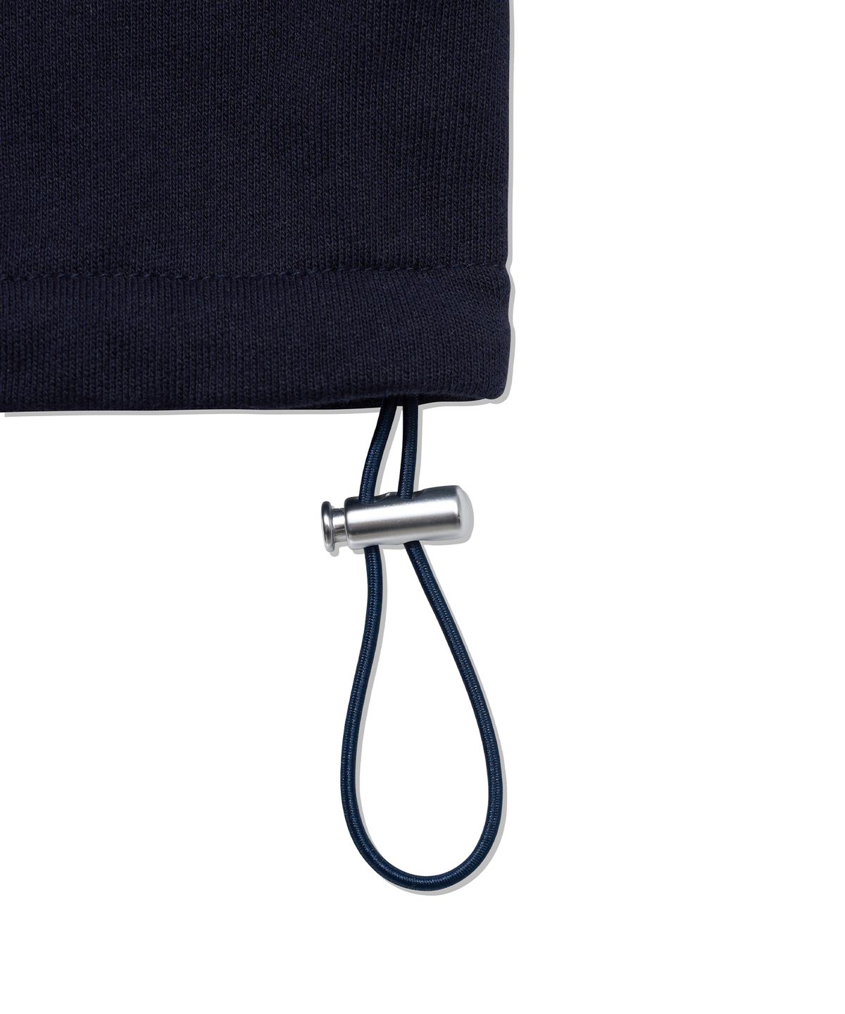 유희(YOUHEE) YOUHEE HEART HALF-NECK SWEATSHIRTS_NAVY