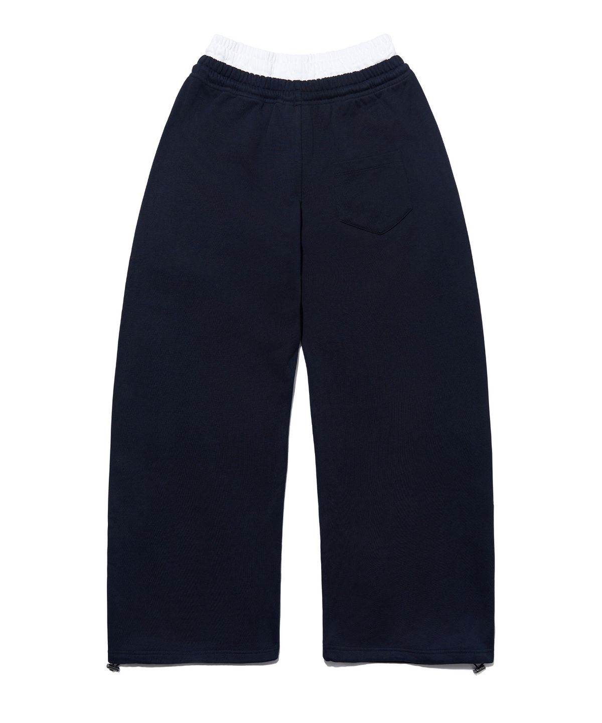유희(YOUHEE) [아네딘X유희] LACE TRIMMED TRACK PANTS_NAVY