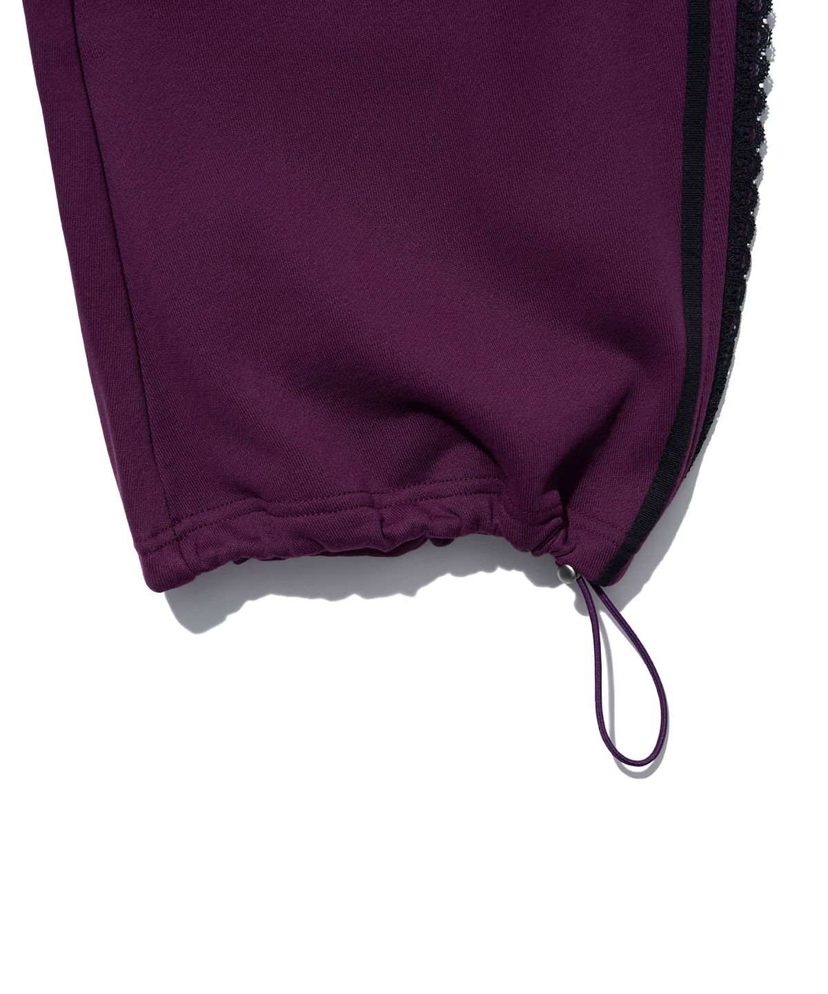 유희(YOUHEE) [아네딘X유희] LACE TRIMMED TRACK PANTS_PURPLE