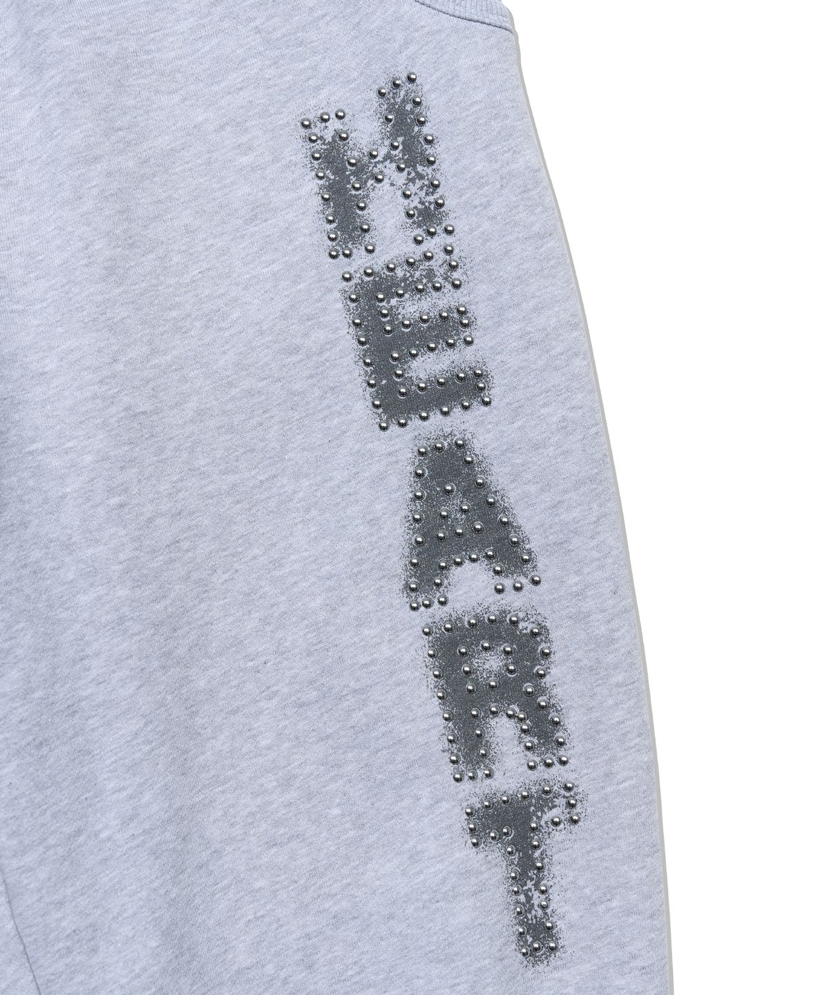 유희(YOUHEE) RAW-EDGE BAGGY CAPRI PANTS_MELANGE GREY