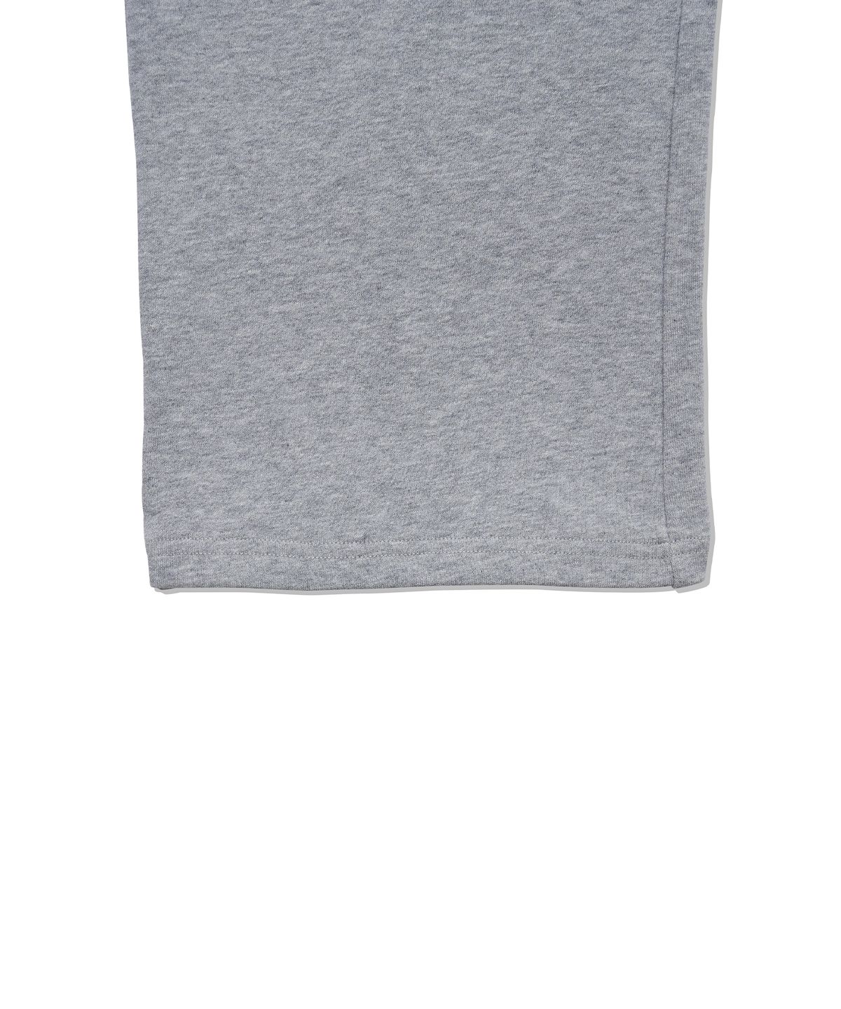 유희(YOUHEE) [주영X유희] YOUHEE HEART APPLIQUE LAYERED PANTS_MELANGE GREY