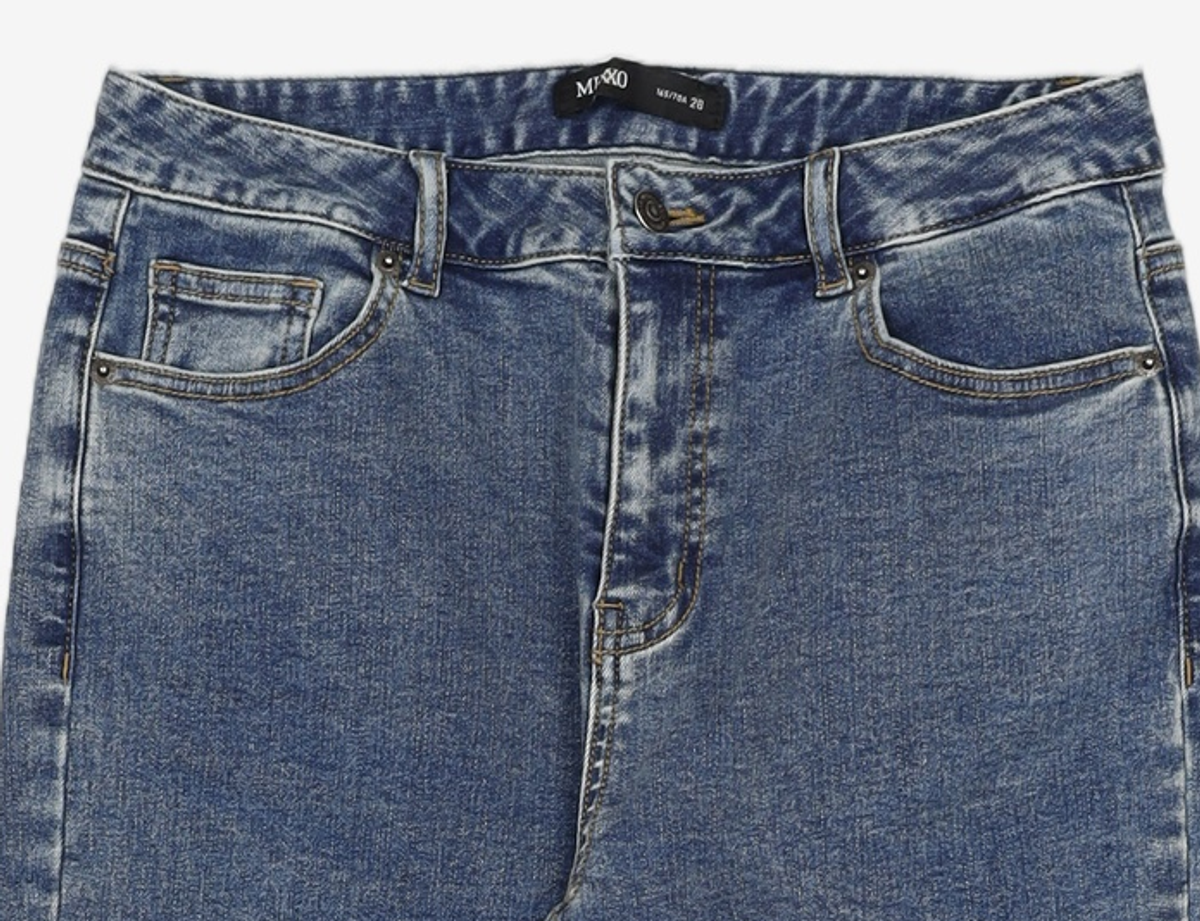 미쏘(MIXXO) 기모 데님 넌스판 일자핏(스판 2) MIWTJB107J 28