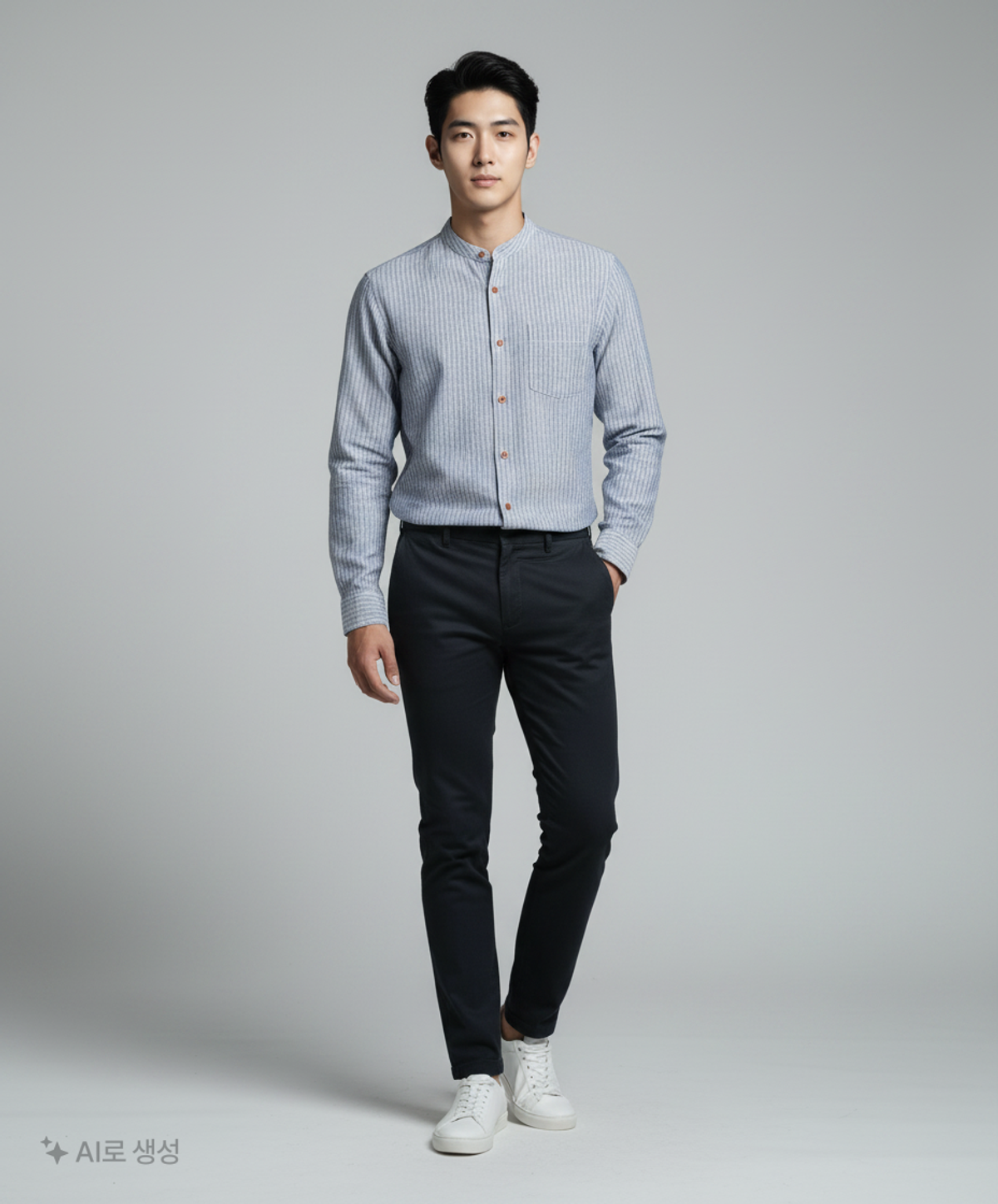 지오다노(GIORDANO) 캐주얼 셔츠 L