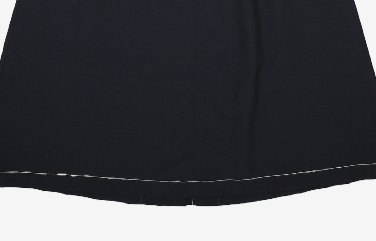 미쏘(MIXXO) 스티치 벨티드 롱 원피스 MIWOWB711B L