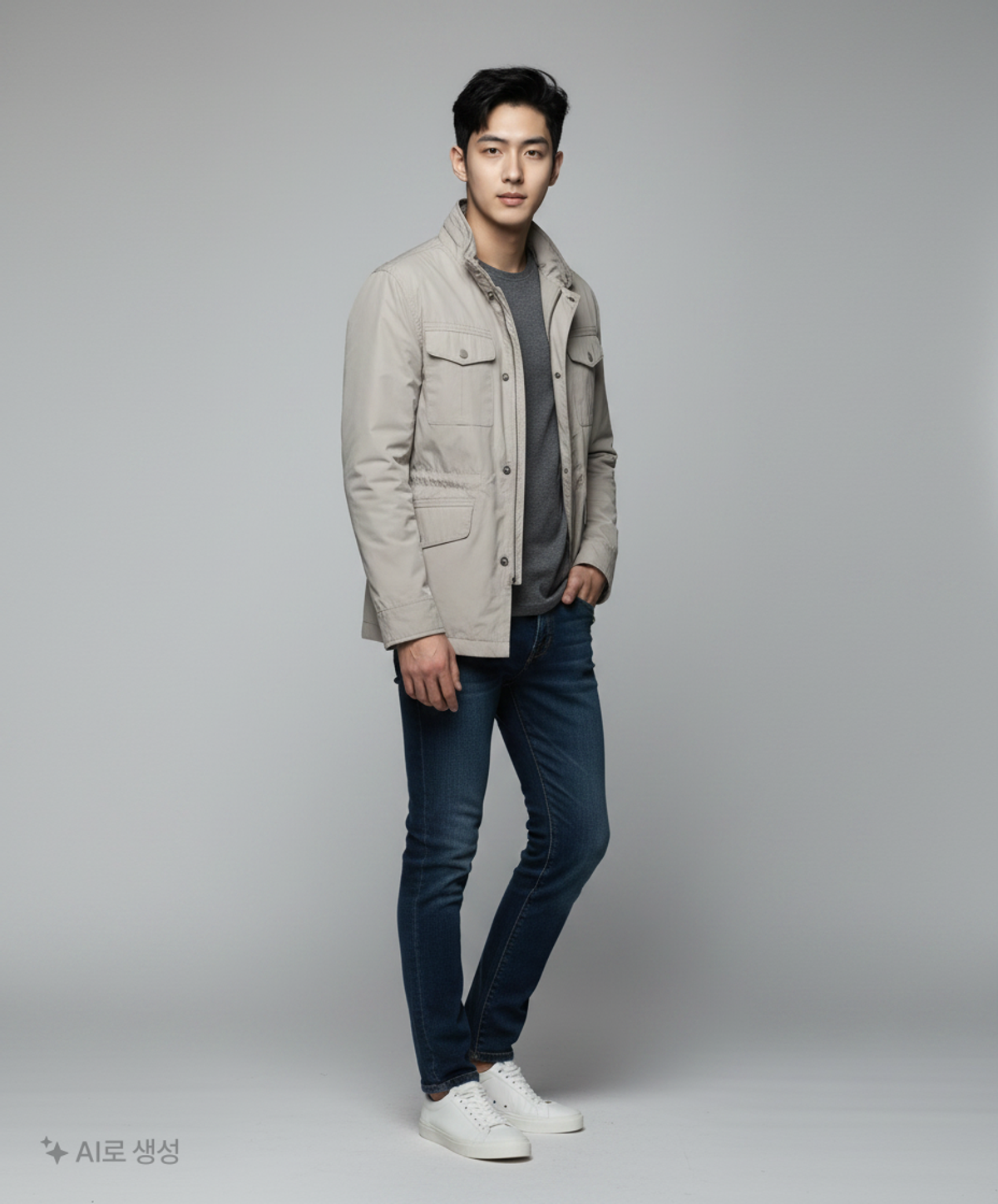빈폴(BEAN POLE) 나일론/코치 재킷 100