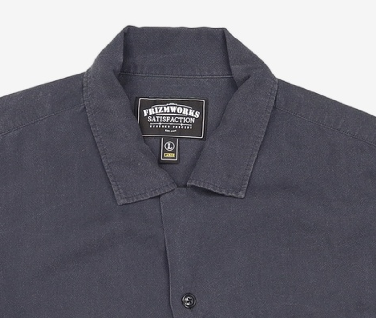프리즘웍스(FRIZMWORKS) TENCEL COZY SHIRT _ CHARCOAL L