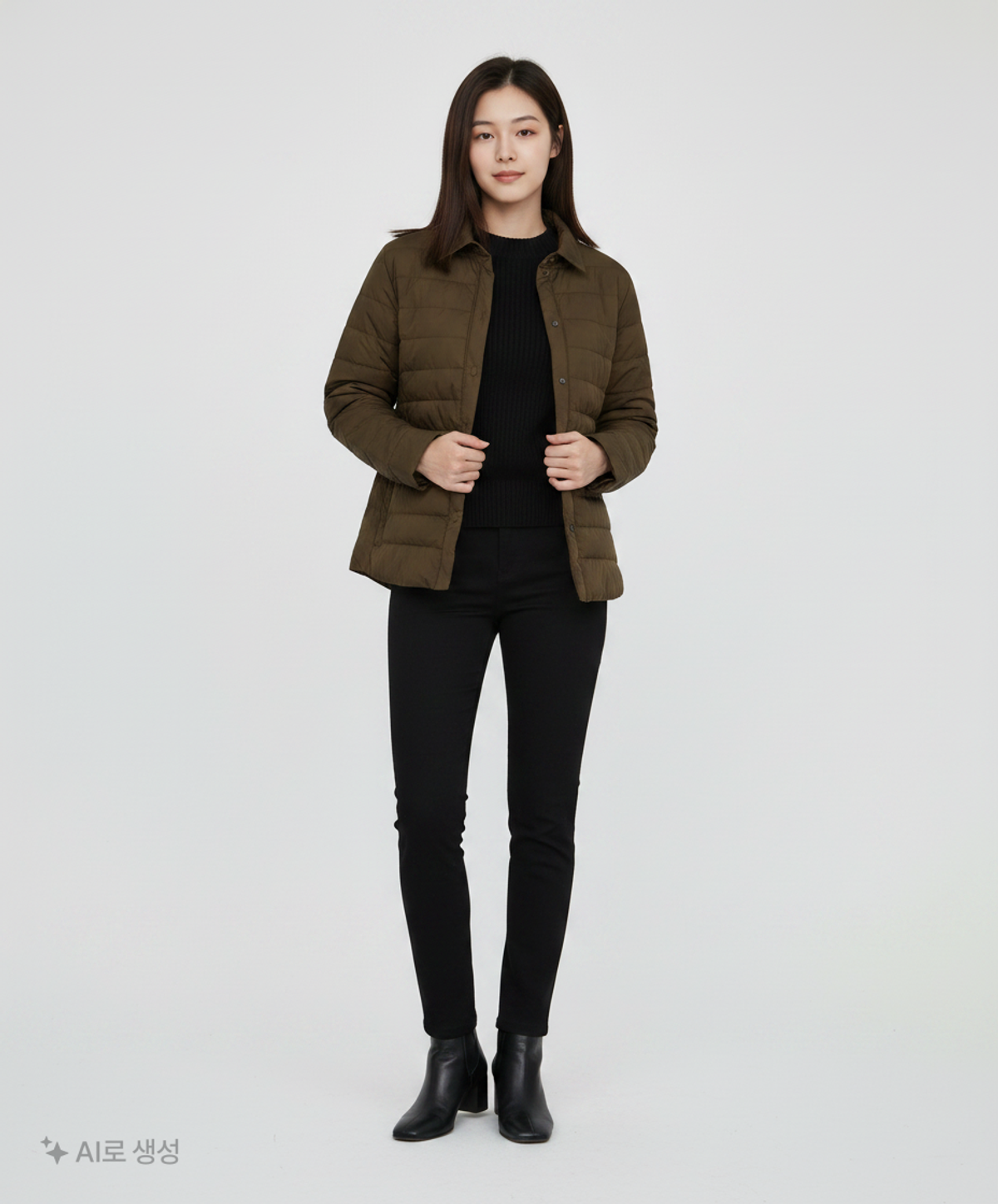 이사칠(24/7) 숏 패딩/숏 헤비 아우터 S