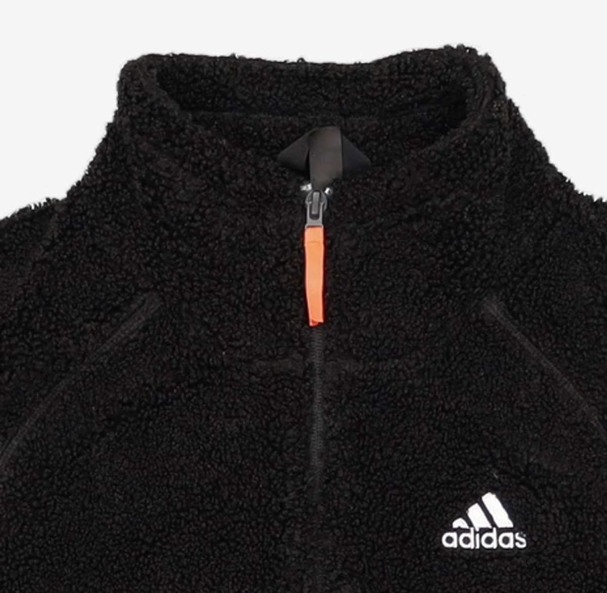 아디다스(ADIDAS) 셔파 플리스 - 블랙 / FR5284 M