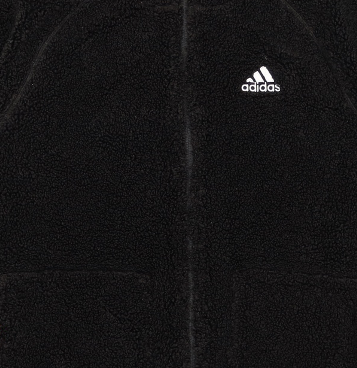 아디다스(ADIDAS) 셔파 플리스 - 블랙 / FR5284 M