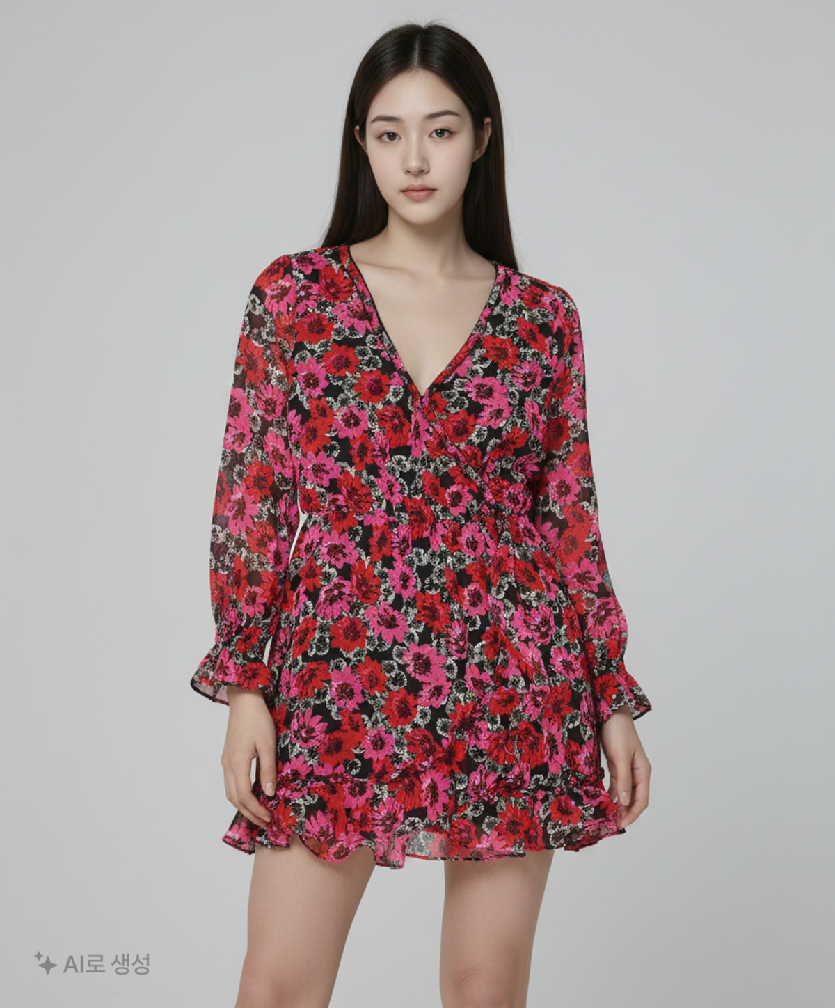 디바이디드에이치앤엠(DIVIDED H&M) 미니 원피스 44