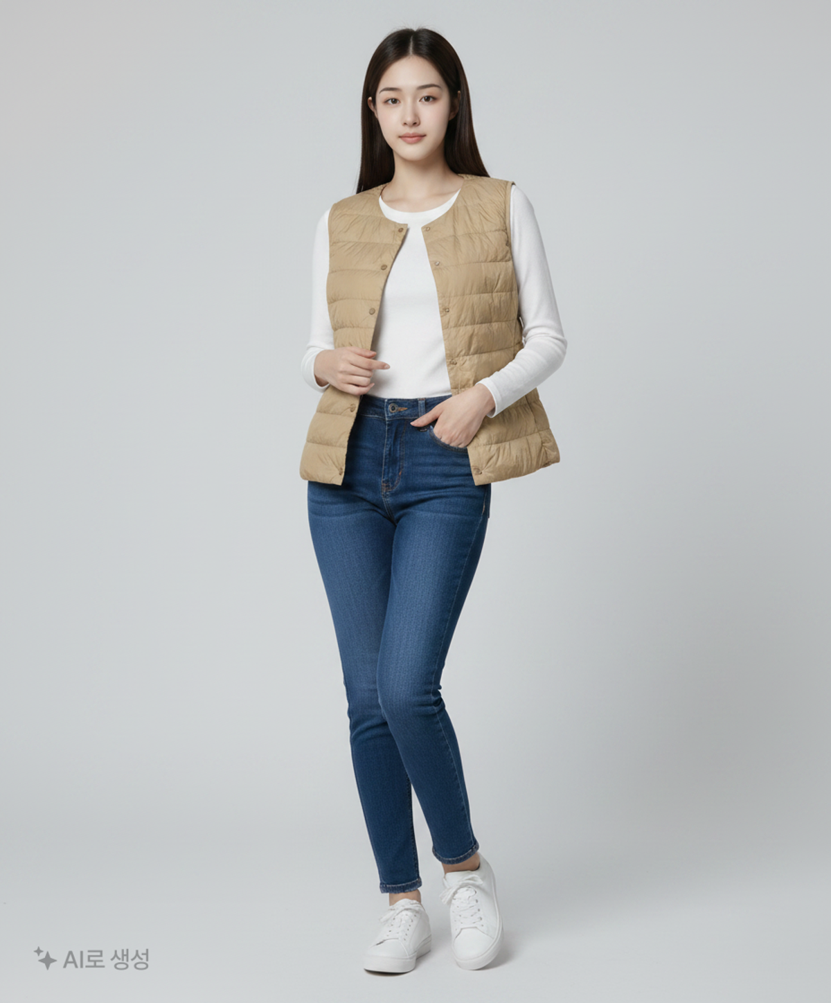 무인양품(MUJI) 패딩 베스트 M