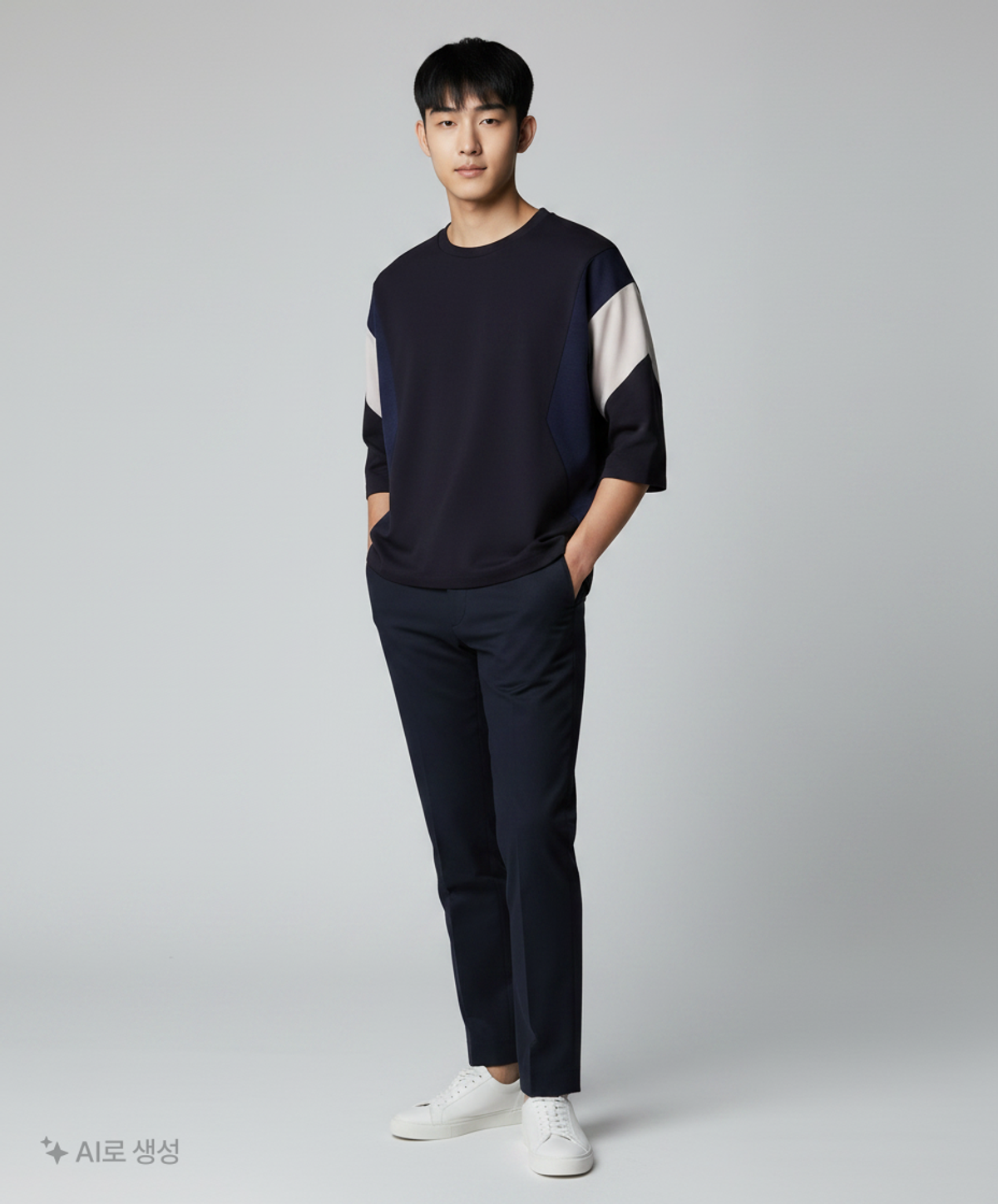 솔리드옴므(Solid Homme) 반소매 티셔츠 100