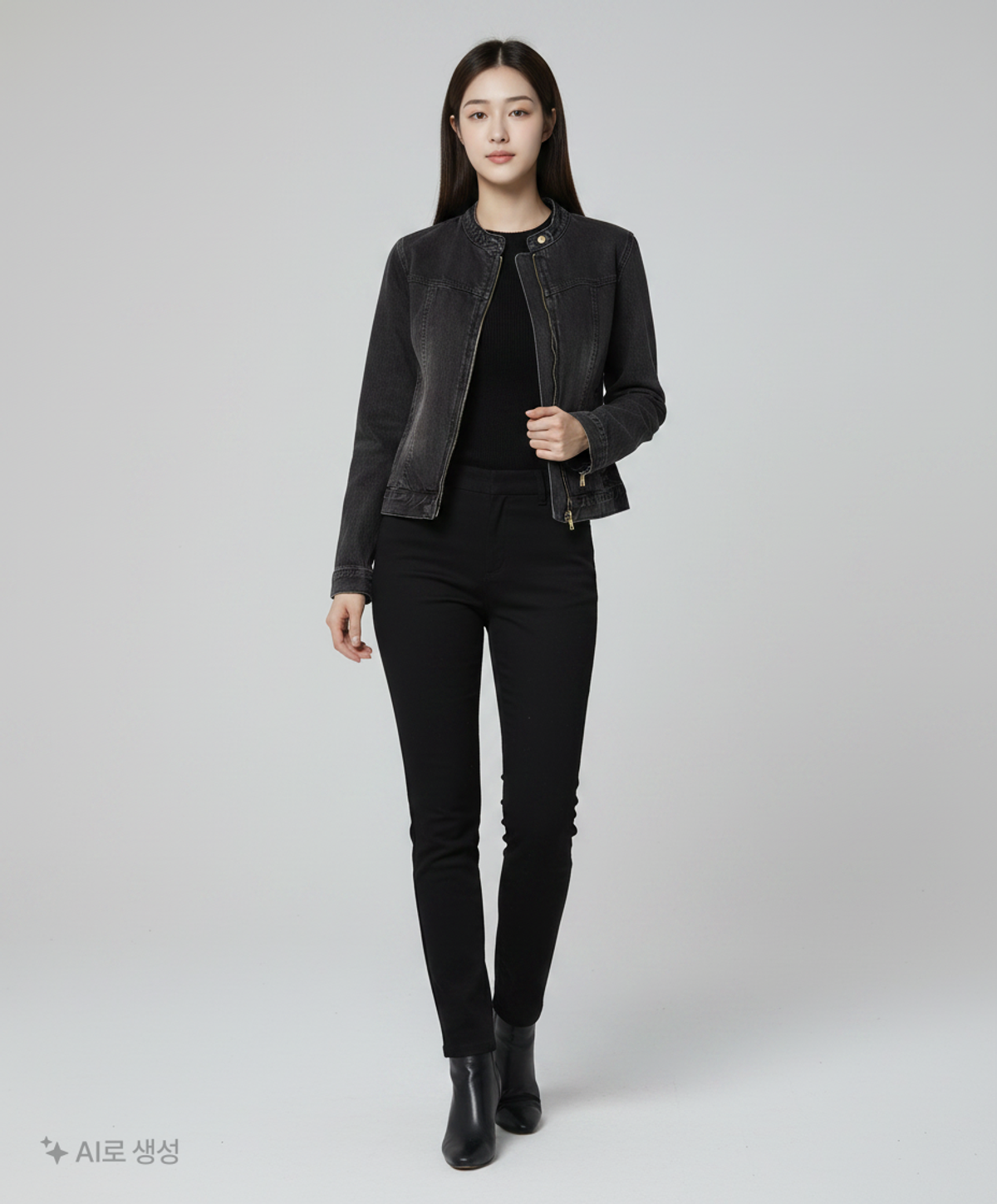 스파오(SPAO) 데님/트러커 재킷 L