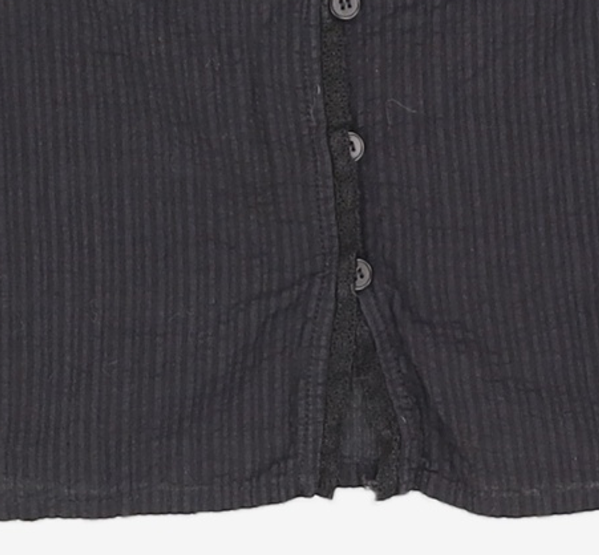 미쏘(MIXXO) 브이넥 레이스 블라우스_MIWBWE611G S