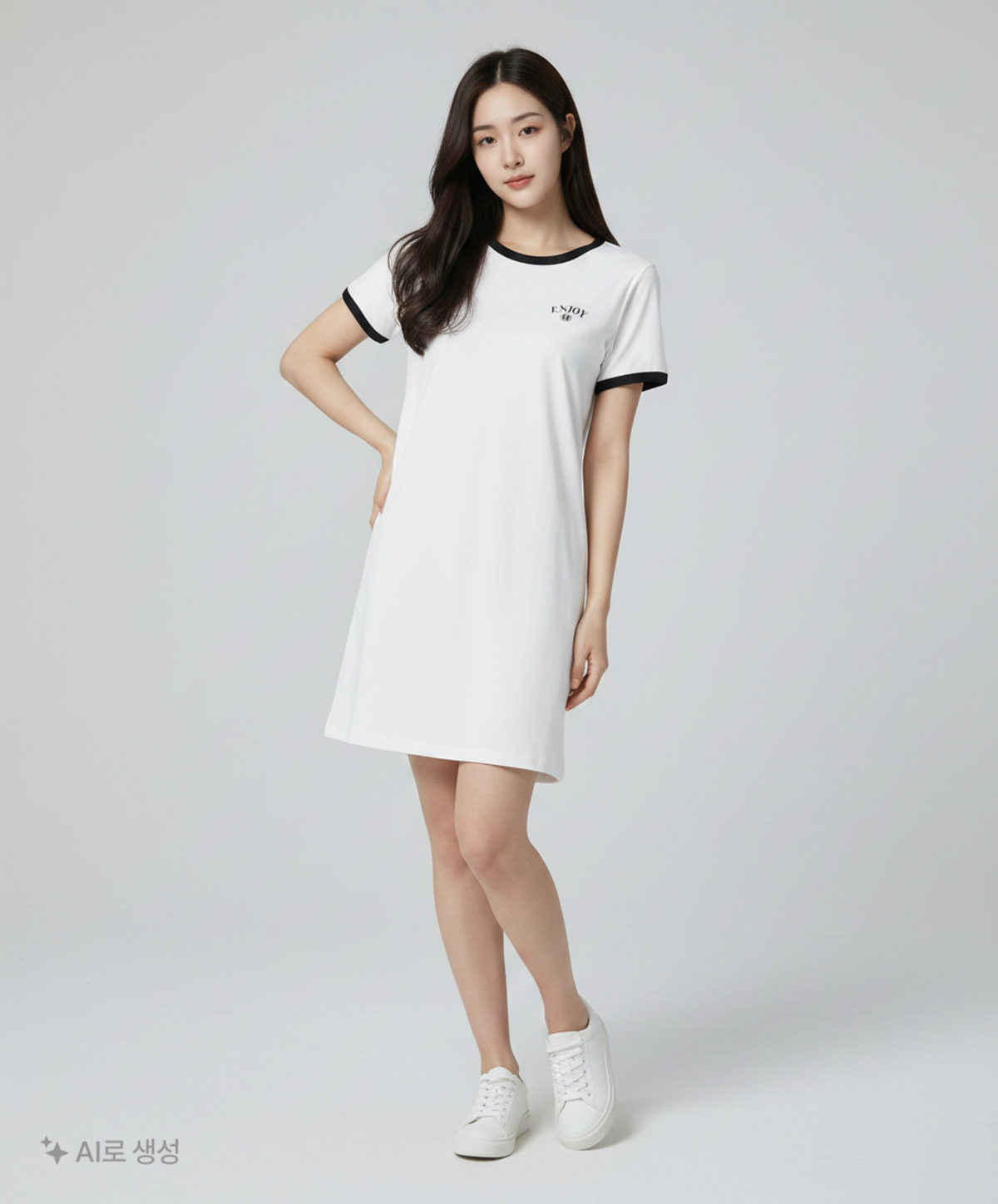 엘르걸(ELLE GIRL) 반소매 티셔츠 L