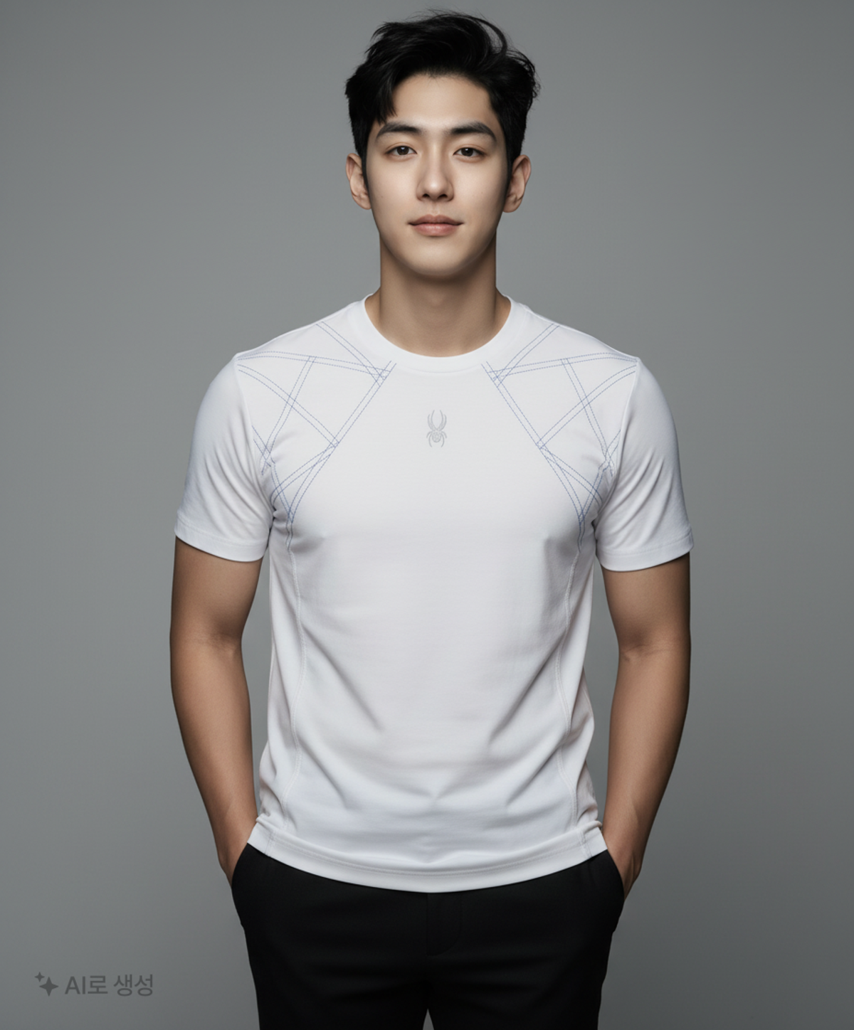 스파이더(SPYDER) 반소매 티셔츠 L