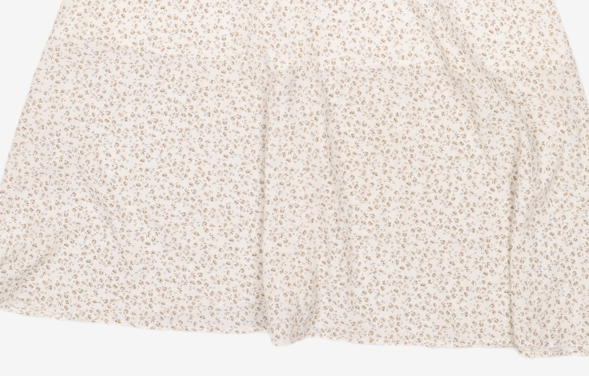 미쏘(MIXXO) 랩 밴딩포인트 플라워 원피스 MIWOWC423B S