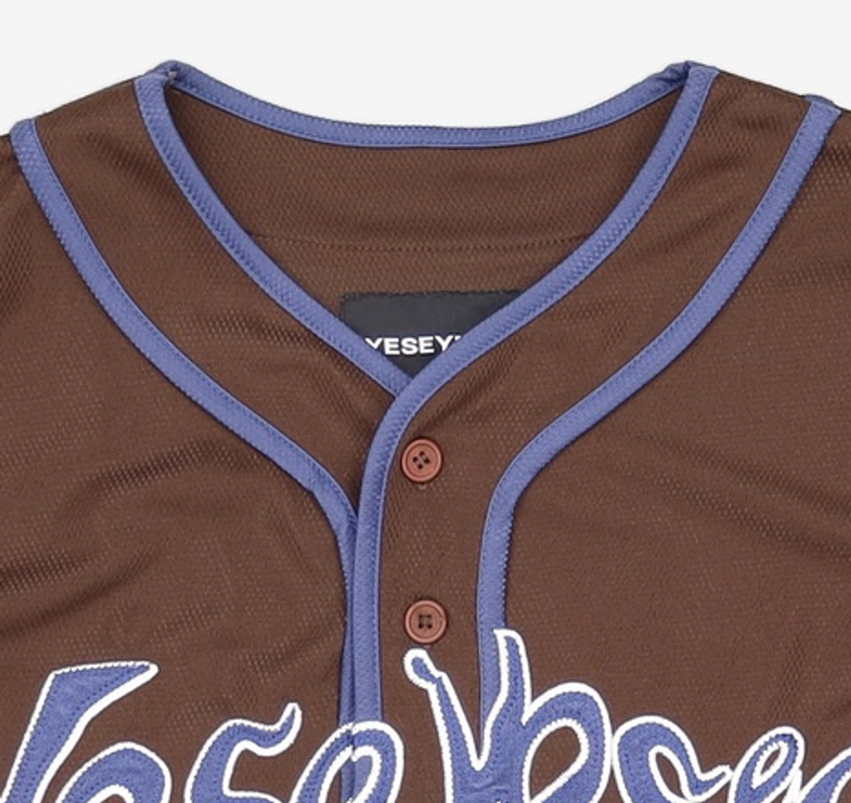 예스아이씨(YESEYESEE) Y.E.S Baseball Jersey Brown M