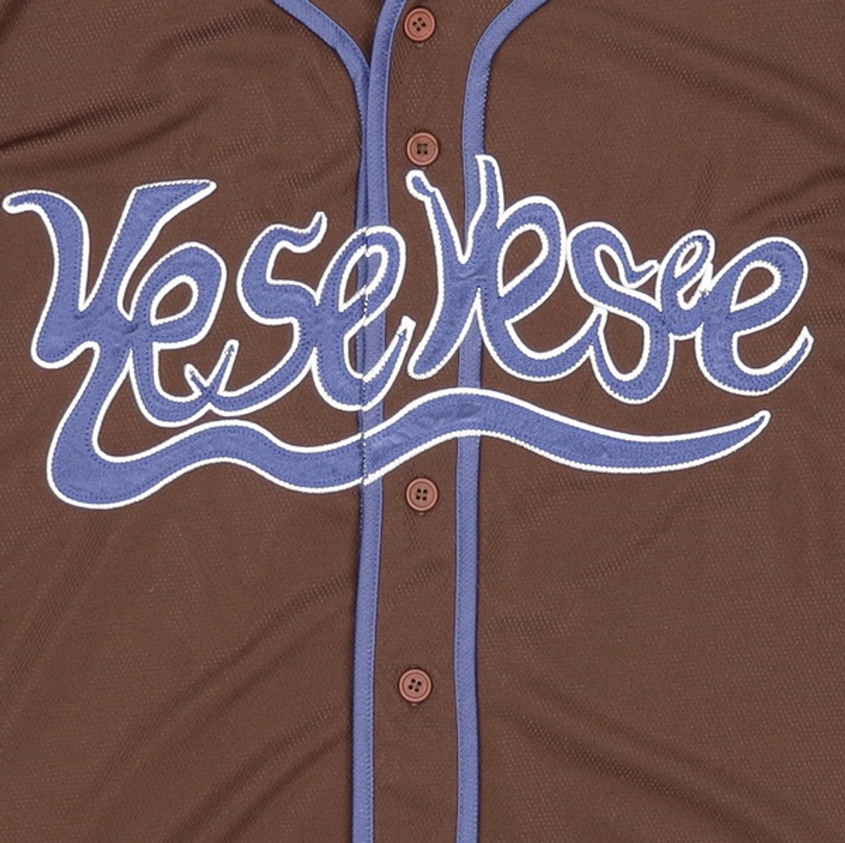 예스아이씨(YESEYESEE) Y.E.S Baseball Jersey Brown M